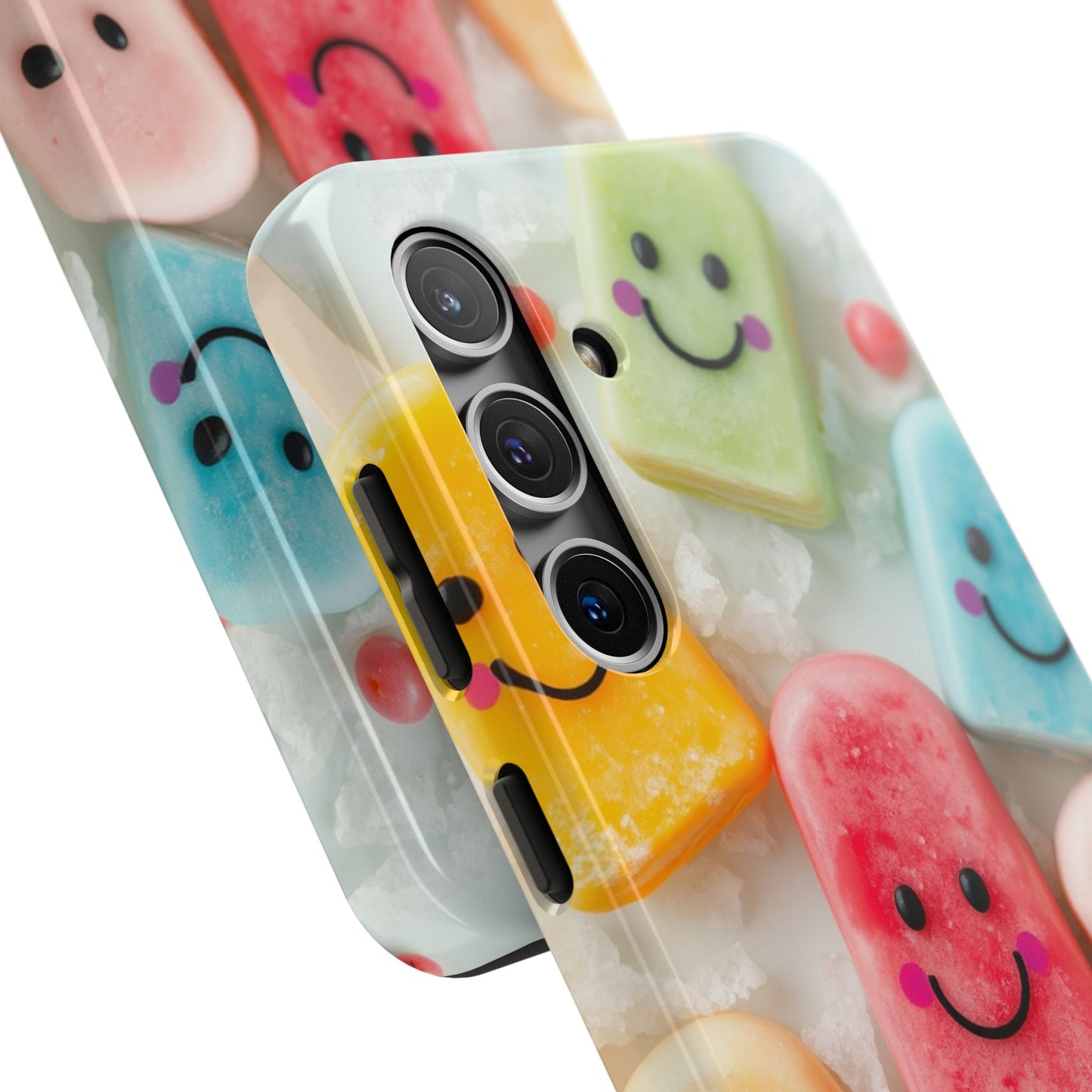 Cute Smile Popsicle Tough Phone Case - Fun Protection for Your Device
