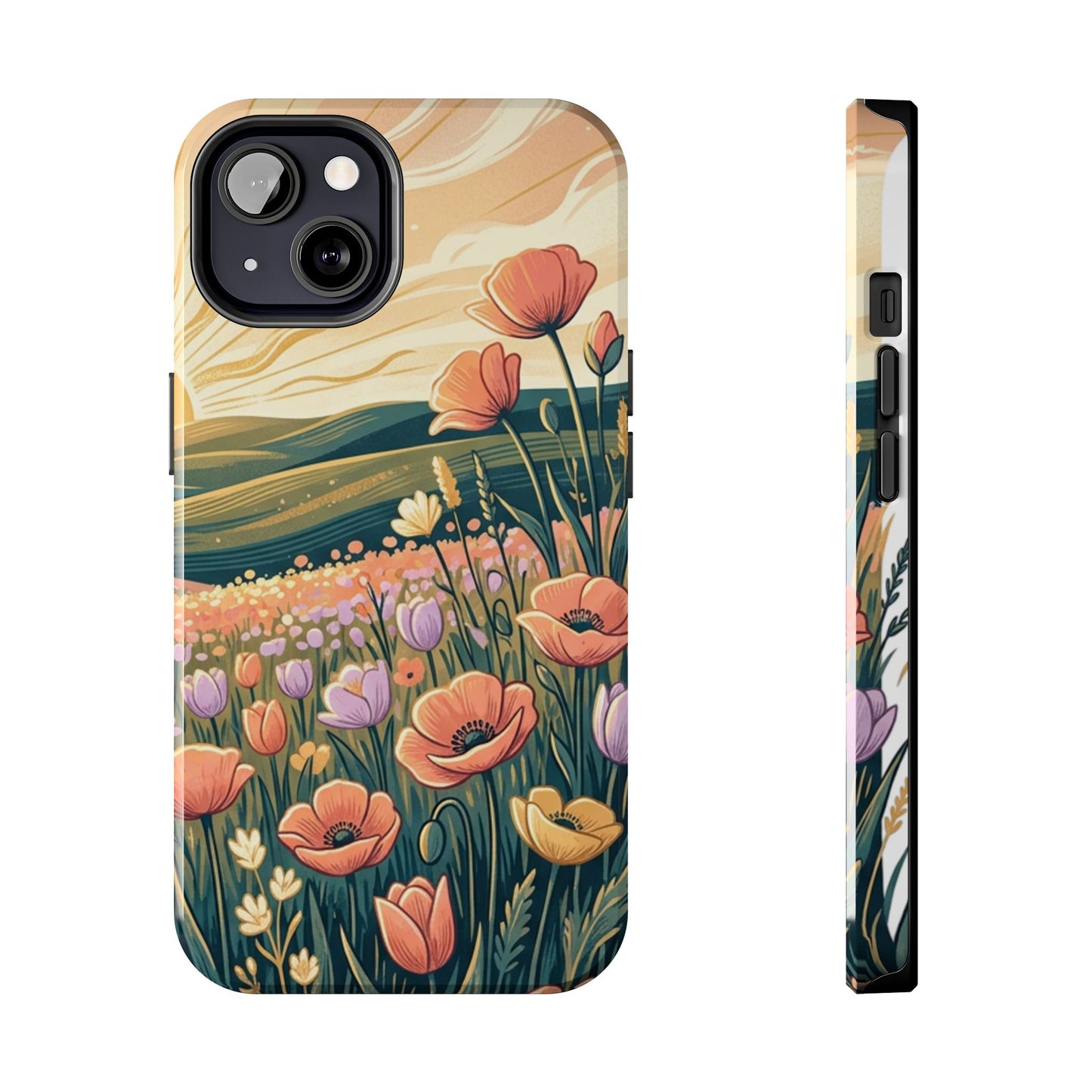 Floral Sunrise iPhone Case — Land of Flowers Design