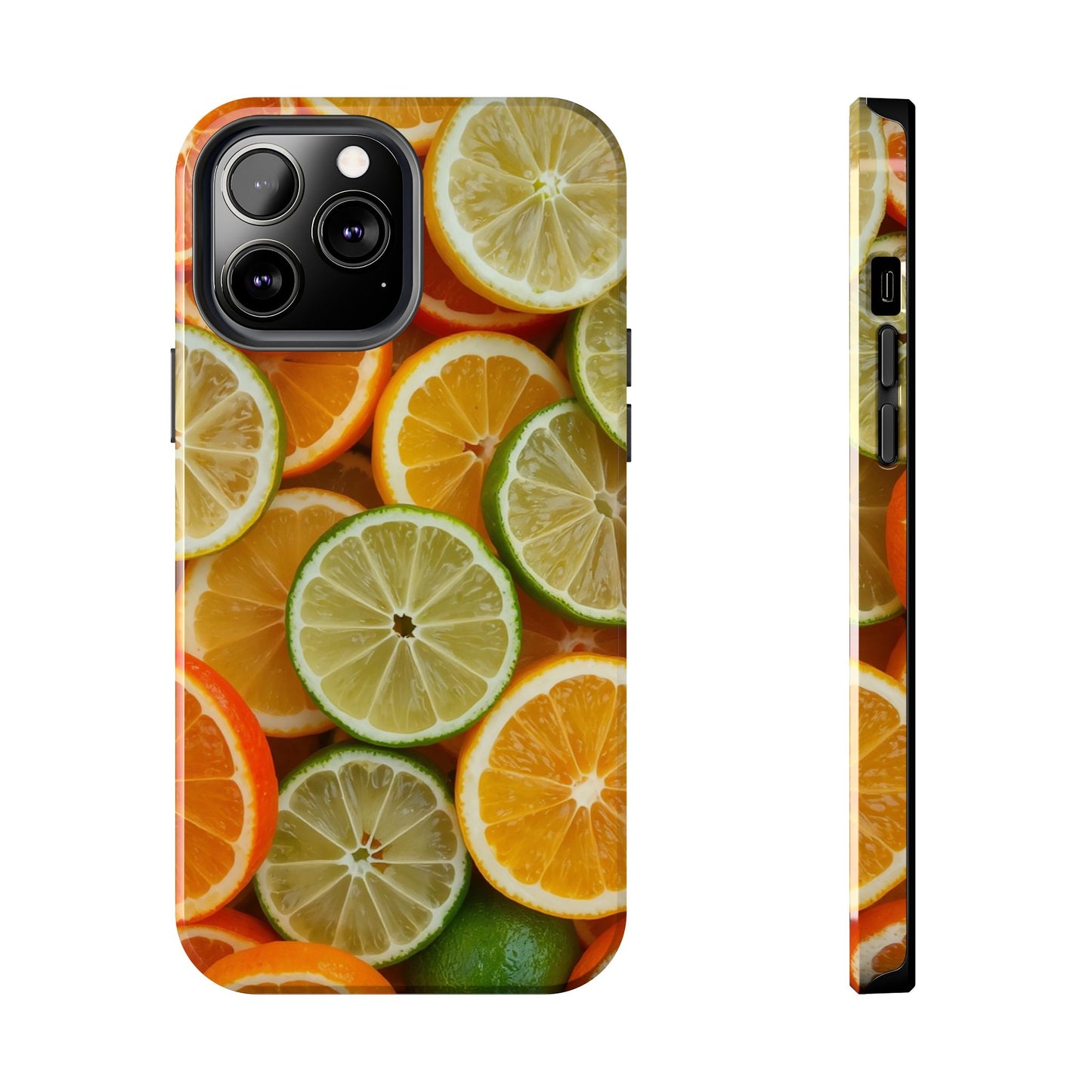 Citrus Slice Tough Phone Case – Vibrant Fruit Design for Summer Fun