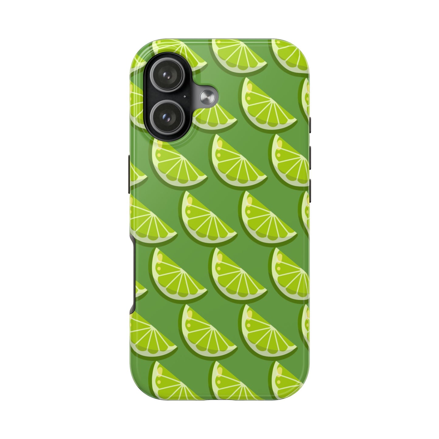 Lime Slice Tough Phone Case - Green Party - for iPhone