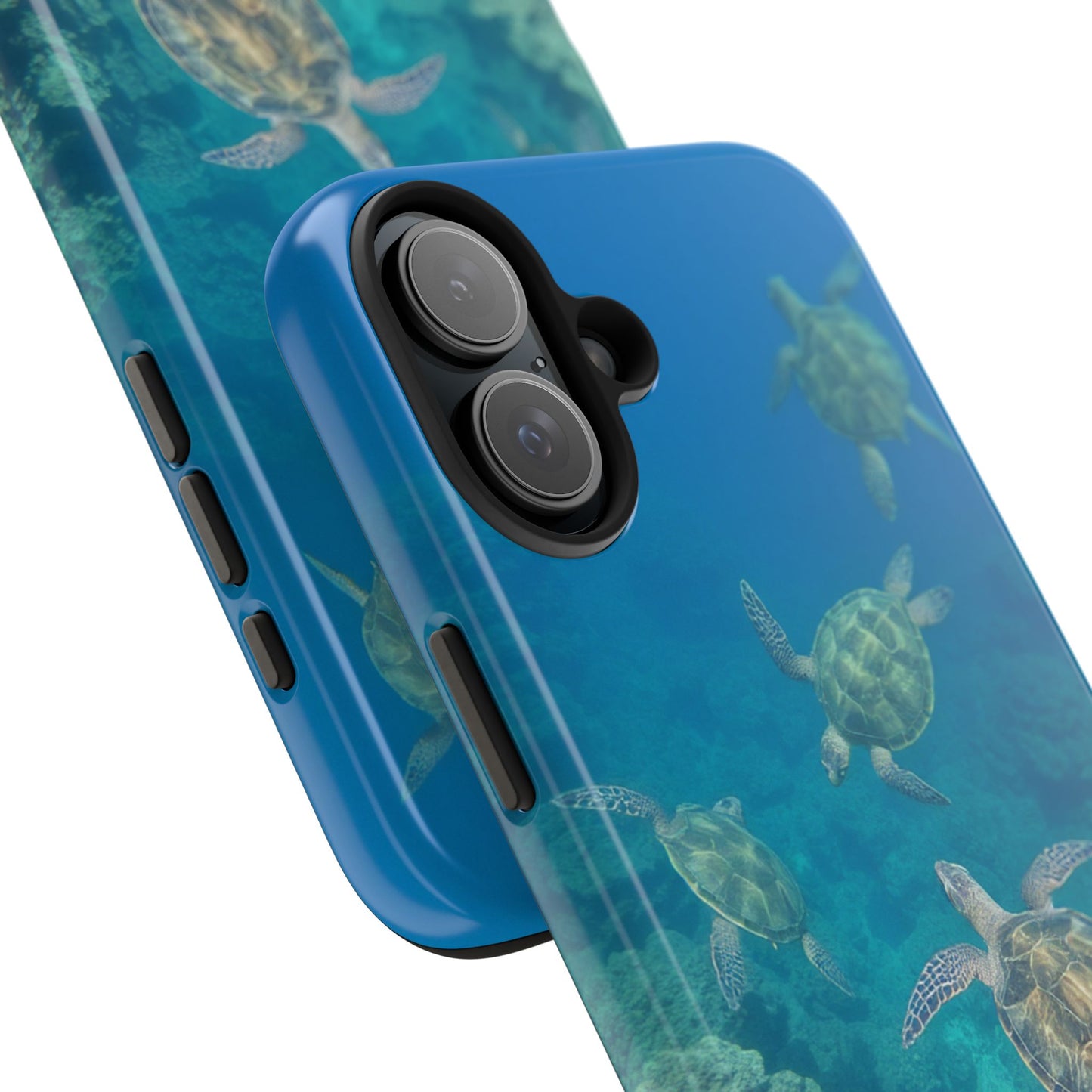 Ocean Turtle Tough Phone Cases - Durable Protection with Marine Art