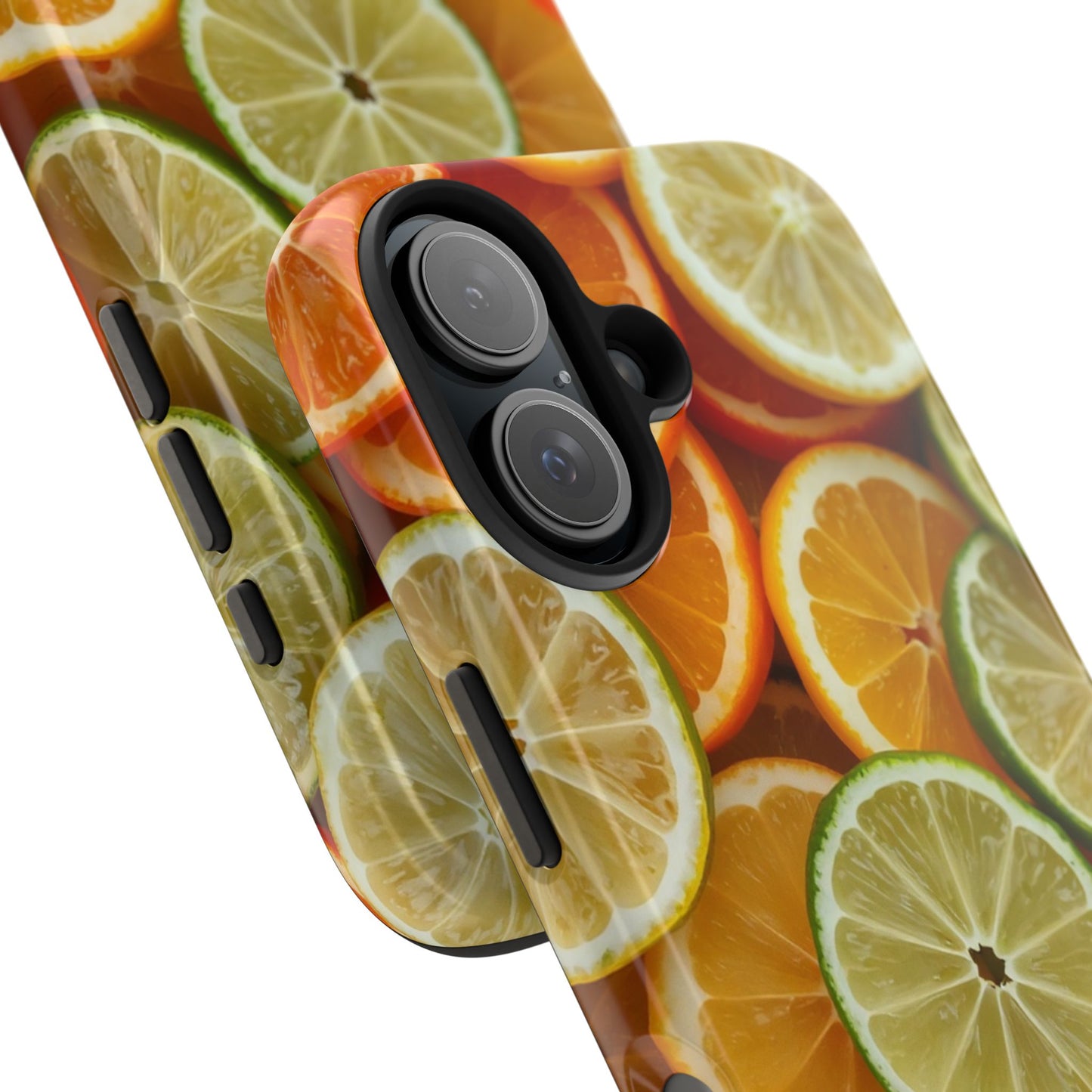Citrus Slice Tough Phone Case – Vibrant Fruit Design for Summer Fun