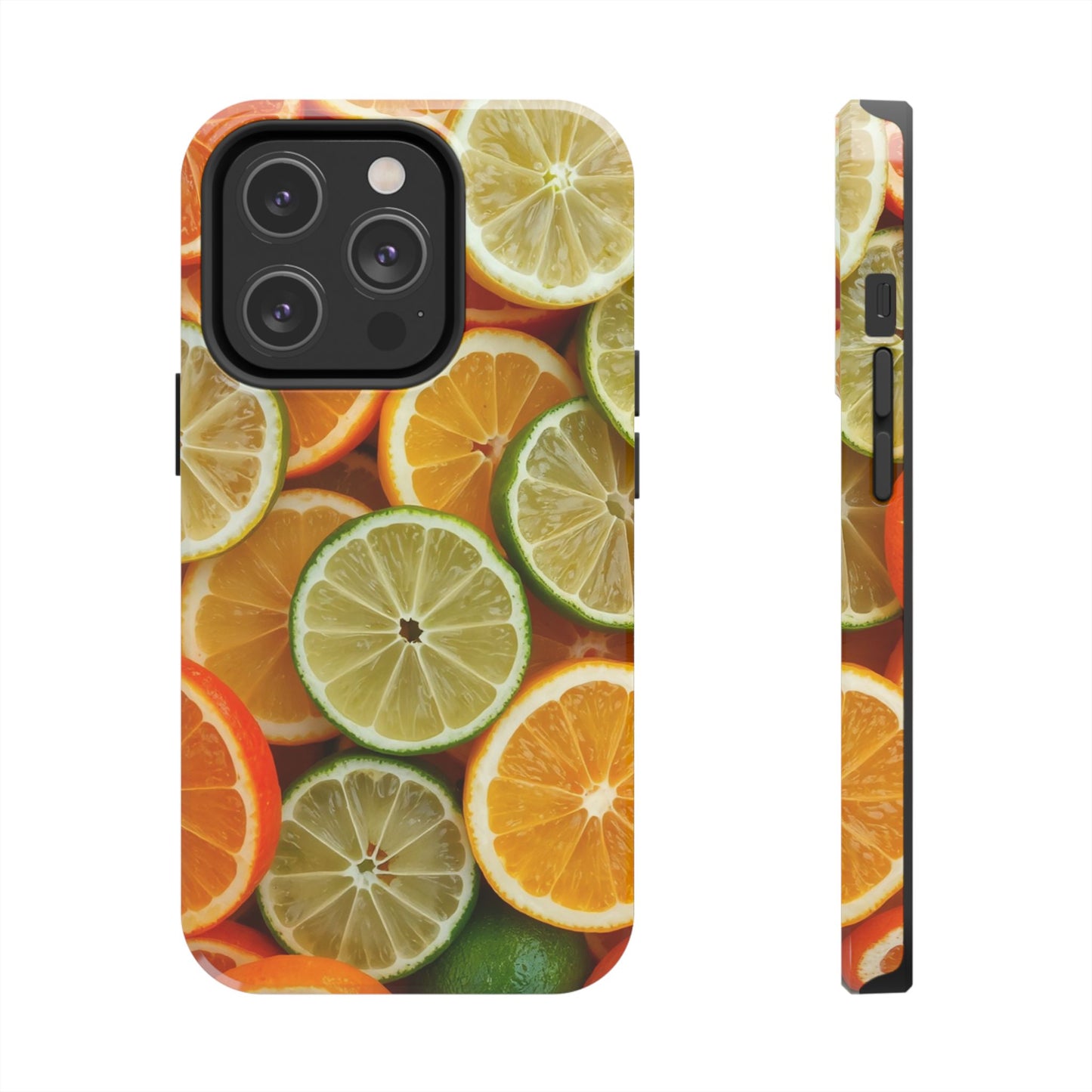 Citrus Slice Tough Phone Case – Vibrant Fruit Design for Summer Fun