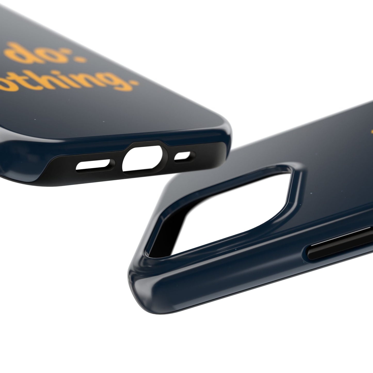 Funny Tough Phone Case - To Do: Nothing | Unique Gift for College Students, Lazy Days, Relaxation Motivation, Minimalist Phone Cover