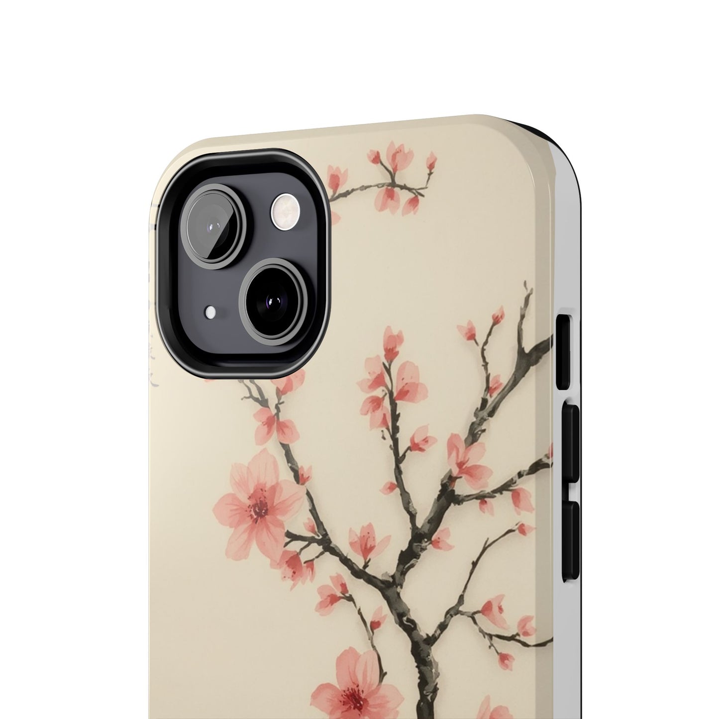 Cherry Blossom Tough Phone Case - Stylish Protection for Nature Lovers