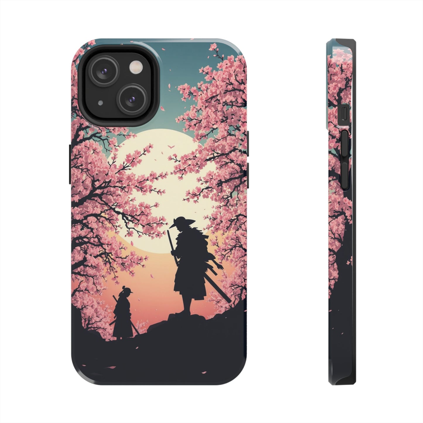 Cherry Blossom Samurai Tough Phone Case