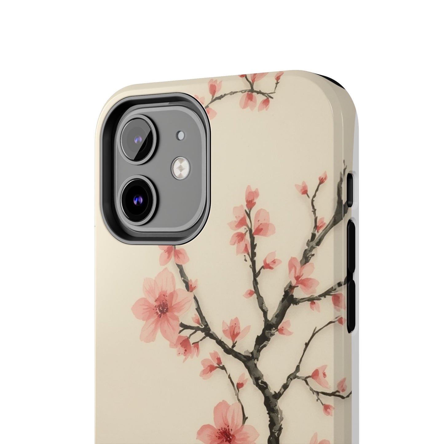 Cherry Blossom Tough Phone Case - Stylish Protection for Nature Lovers