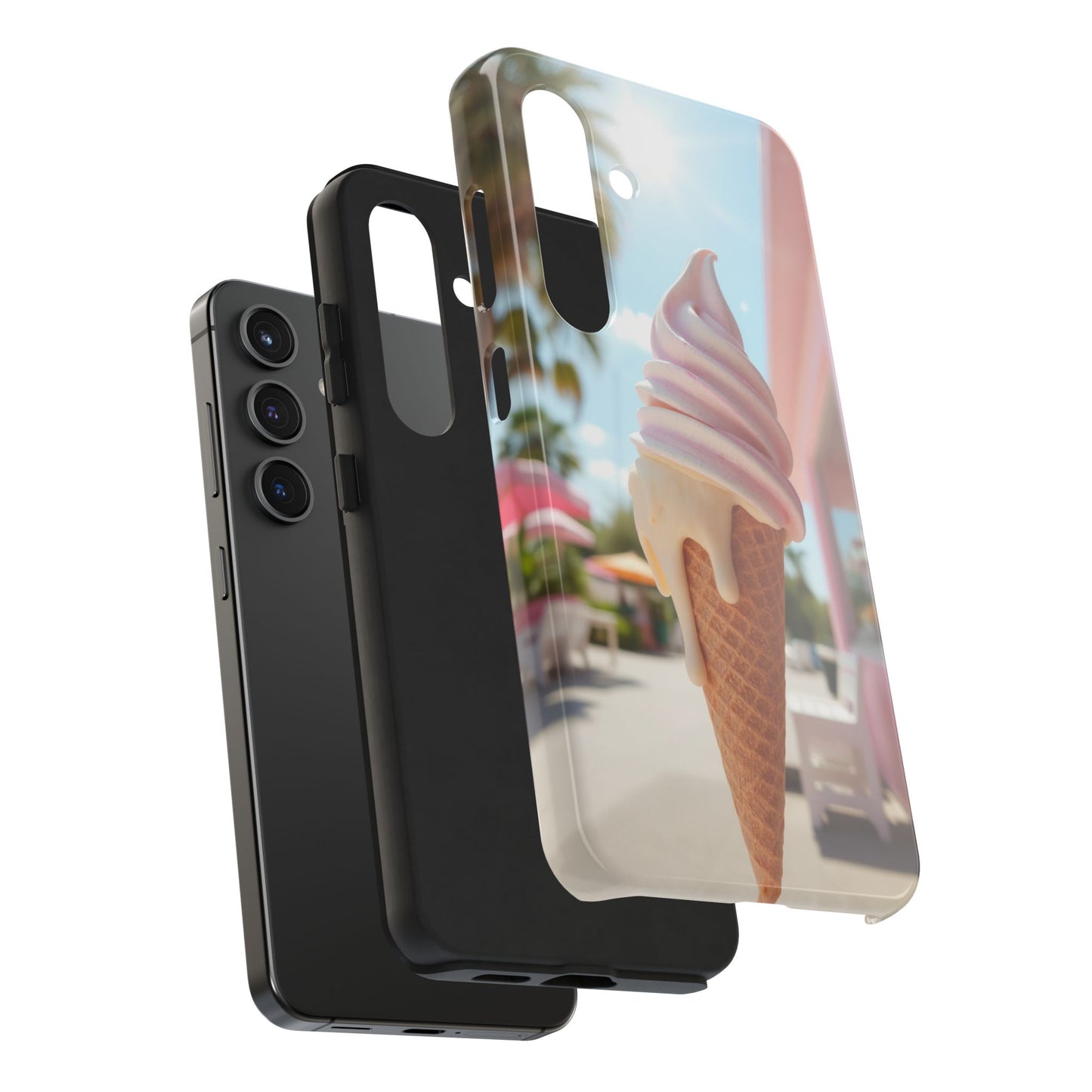 Ice Cream Cone Phone Case – Tough and Stylish Protection