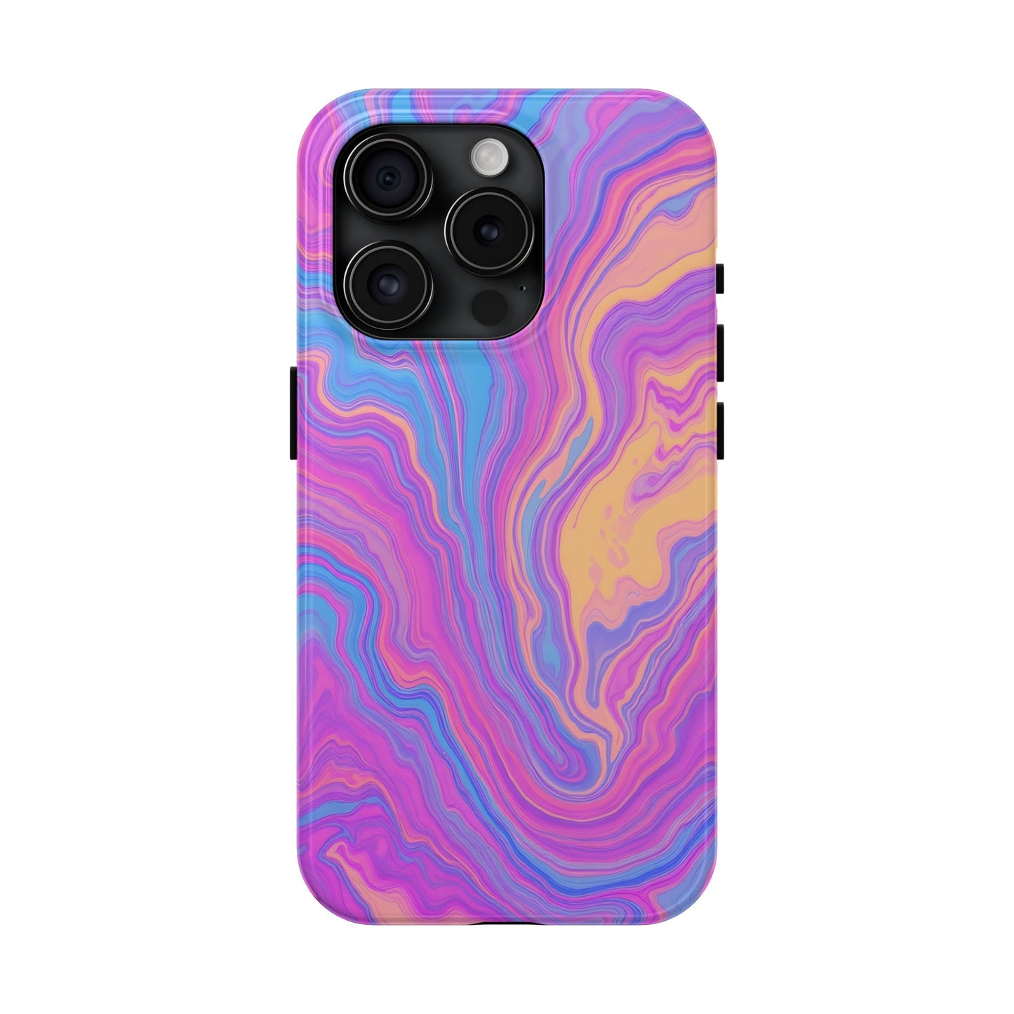 Pop Art Liquid Texture Marble Phone Case - Tough & Stylish Design - for iPhone