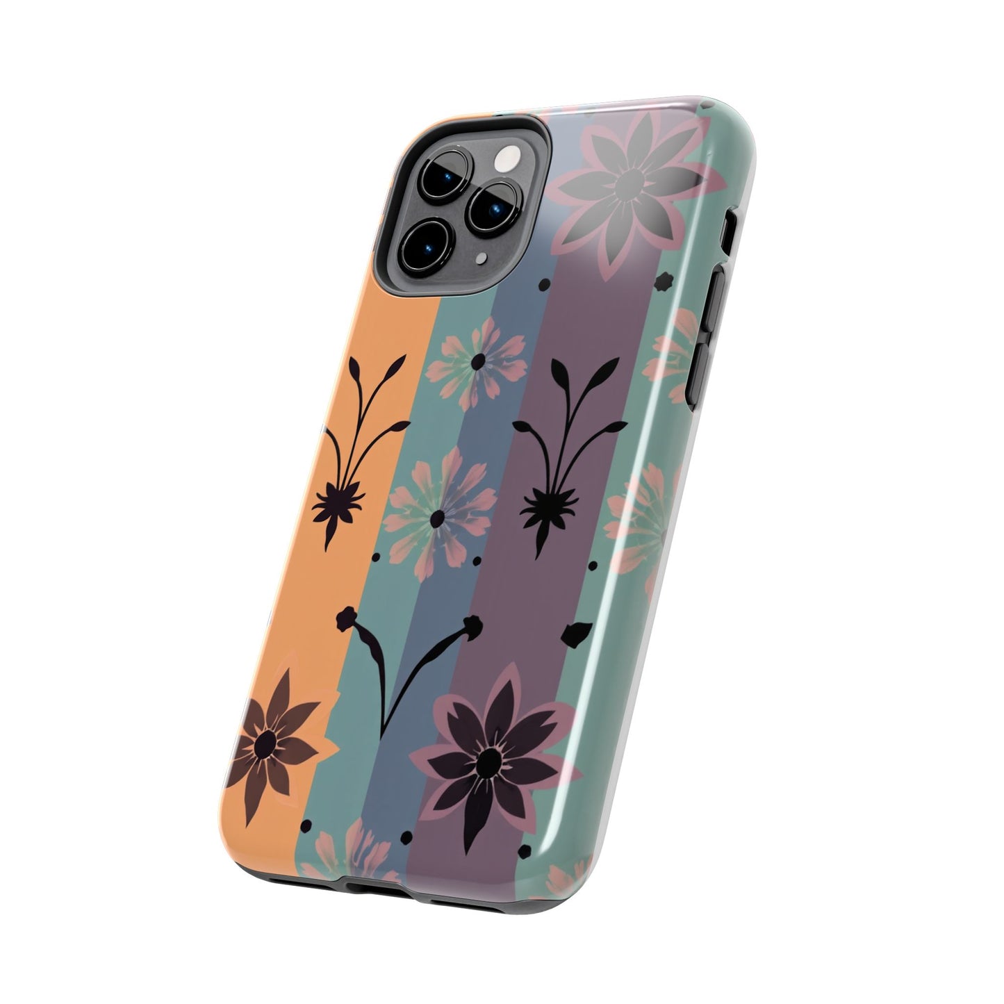 Boho Floral Tough Phone Cases - Durable & Stylish Protection - for iPhone