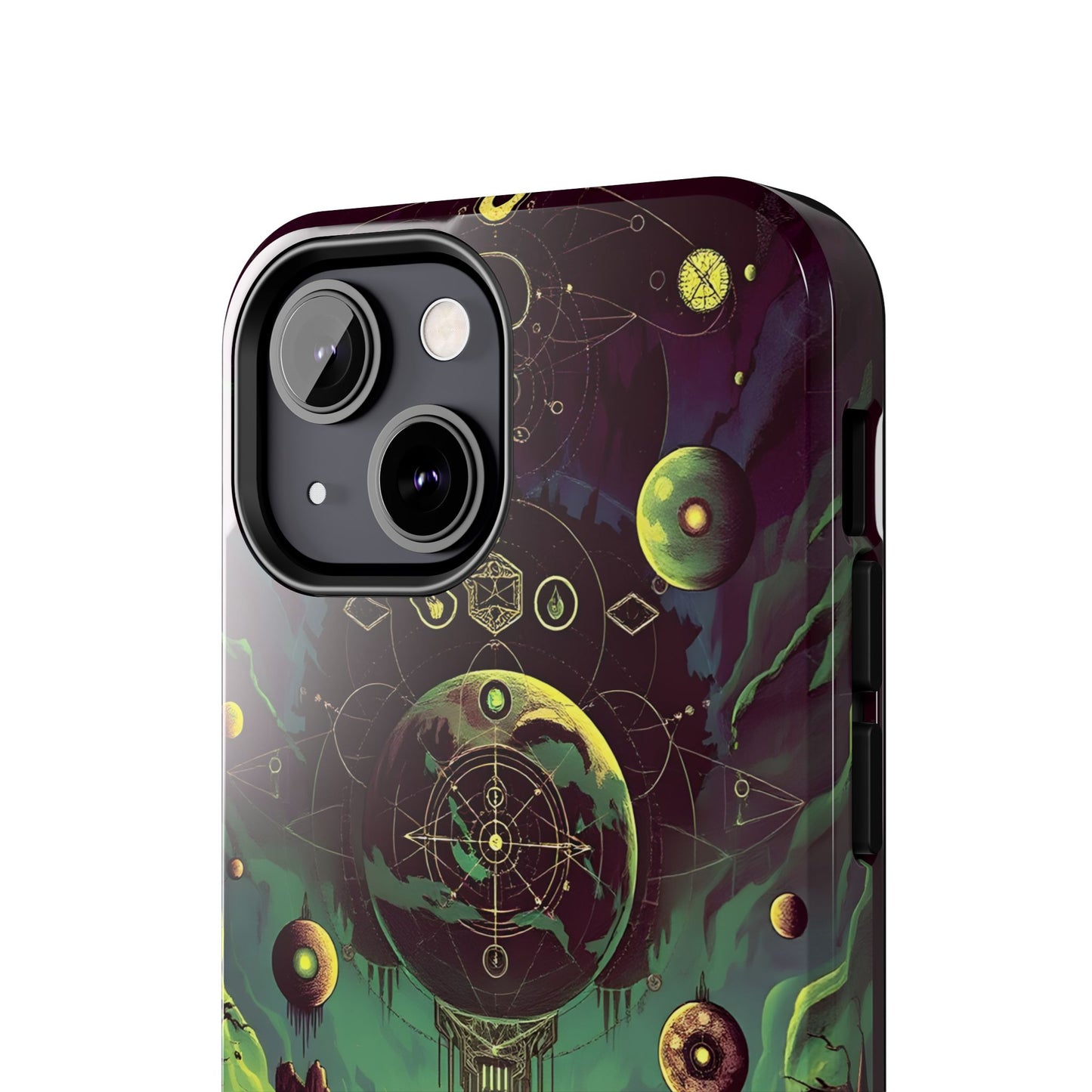 Cosmic Adventure Tough Phone Case - Galaxy Design for Space Enthusiasts - for iPhone