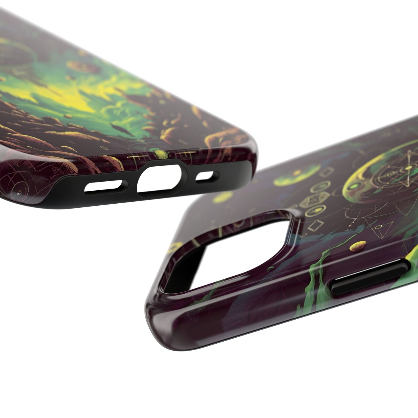 Cosmic Adventure Tough Phone Case - Galaxy Design for Space Enthusiasts - for iPhone