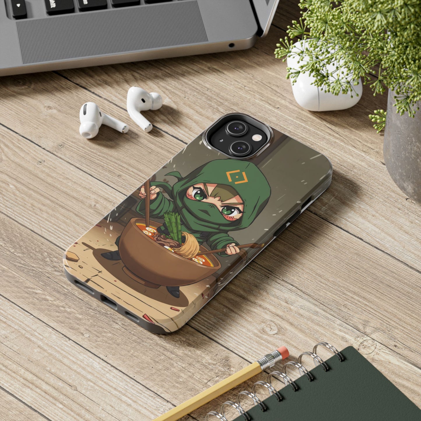Ninja Chef Tough Phone Case - Fun & Durable Design for Foodies