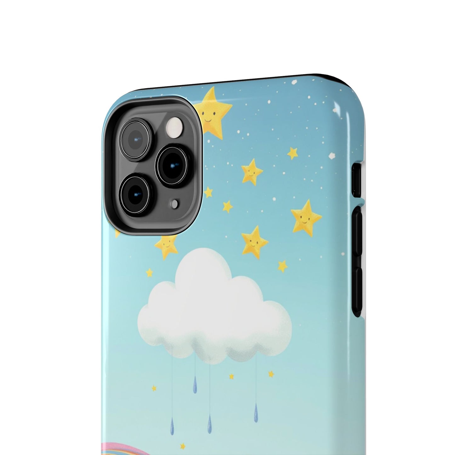 Colorful Rainbow Phone Case - Durable Tough Design for Adventurers