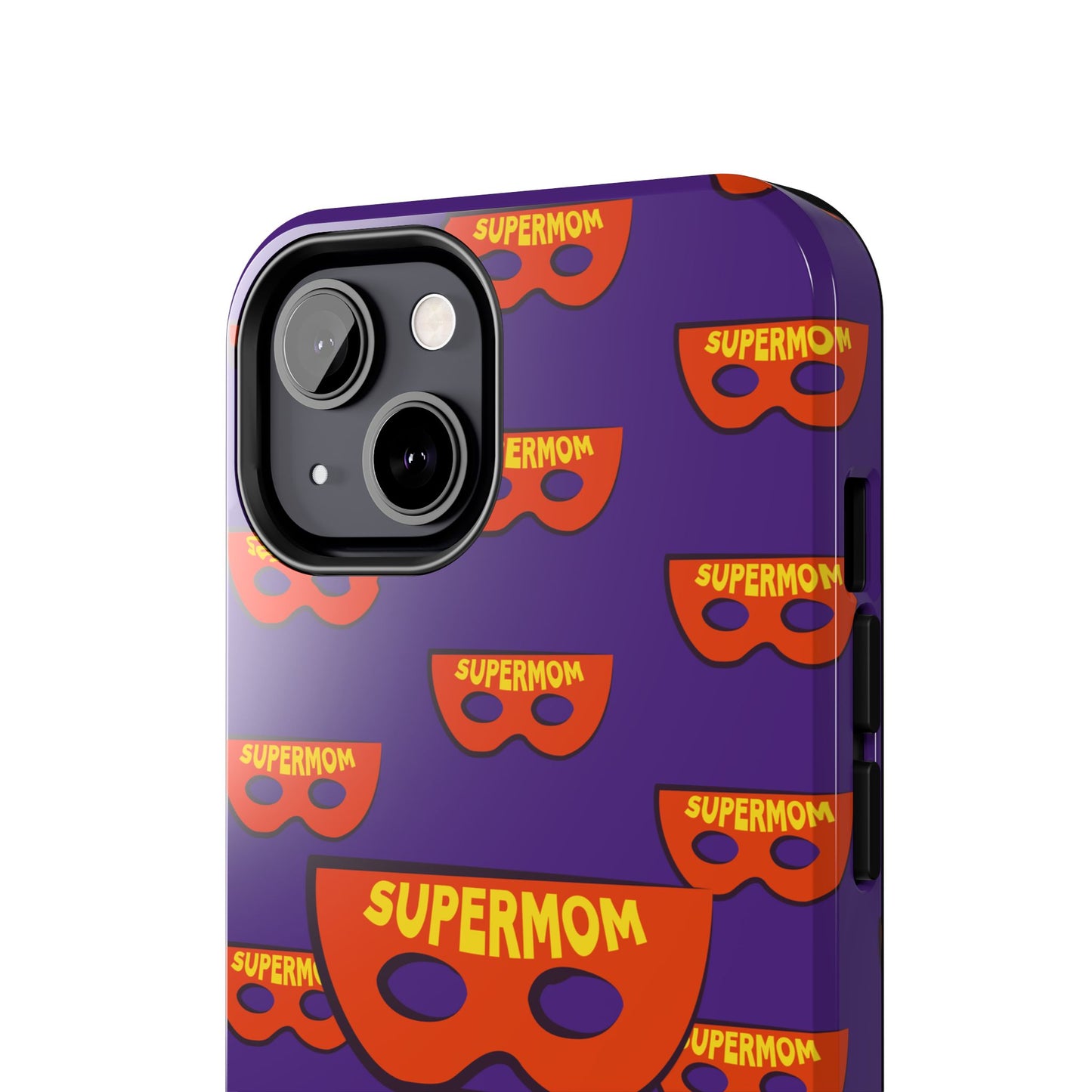 Supermom Tough Phone Case - Durable Protection with Fun Design - for iPhone