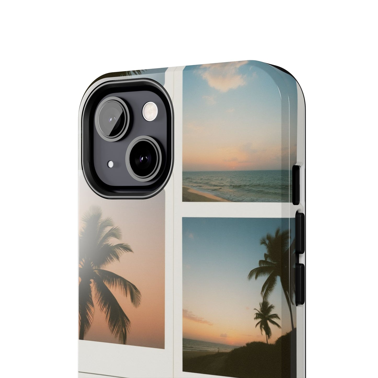 Tropical Sunset Tough Phone Case - Beach Vibes for Summer Adventures
