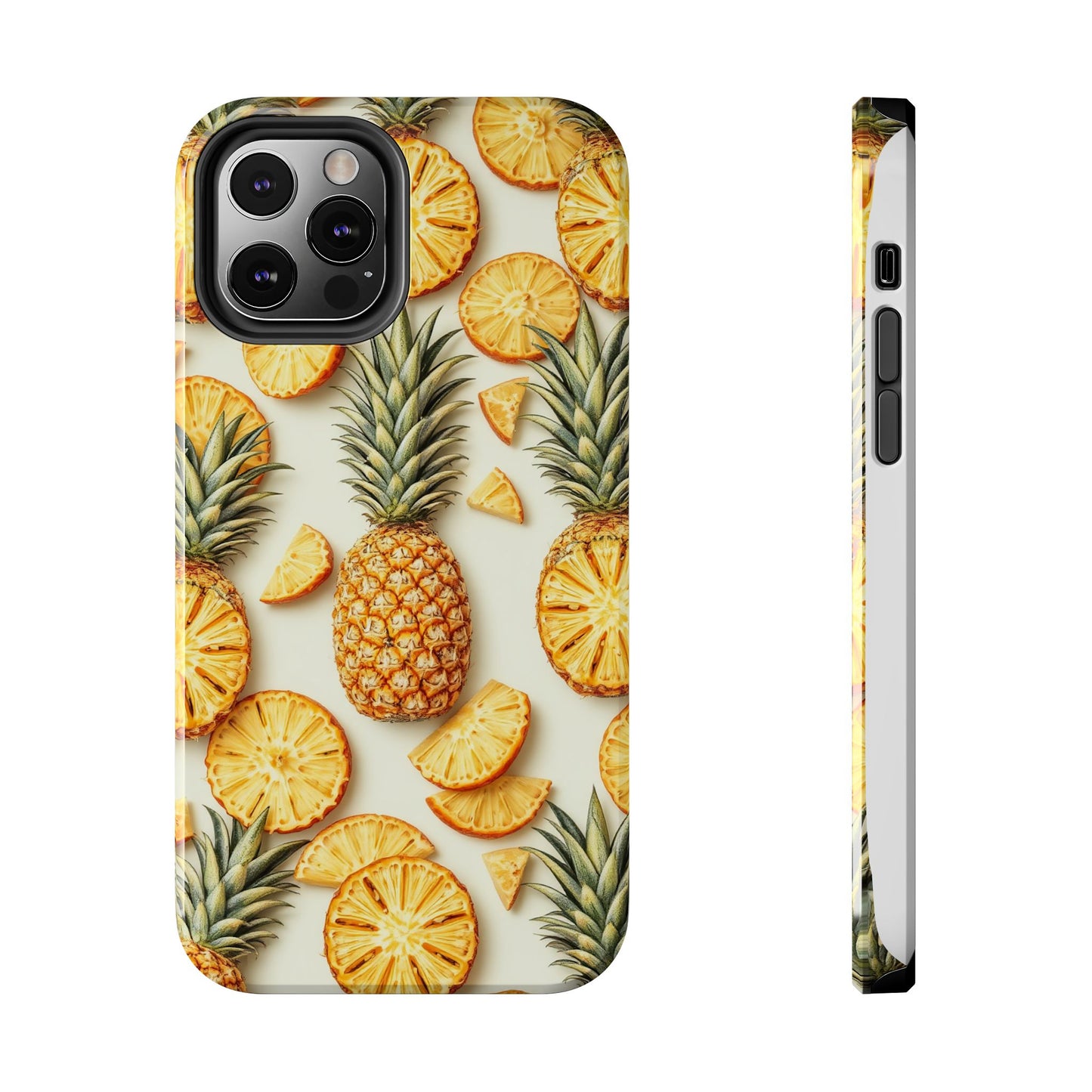 Tropical Pineapple Phone Case - Tough Phone Protector for Summer Vibes