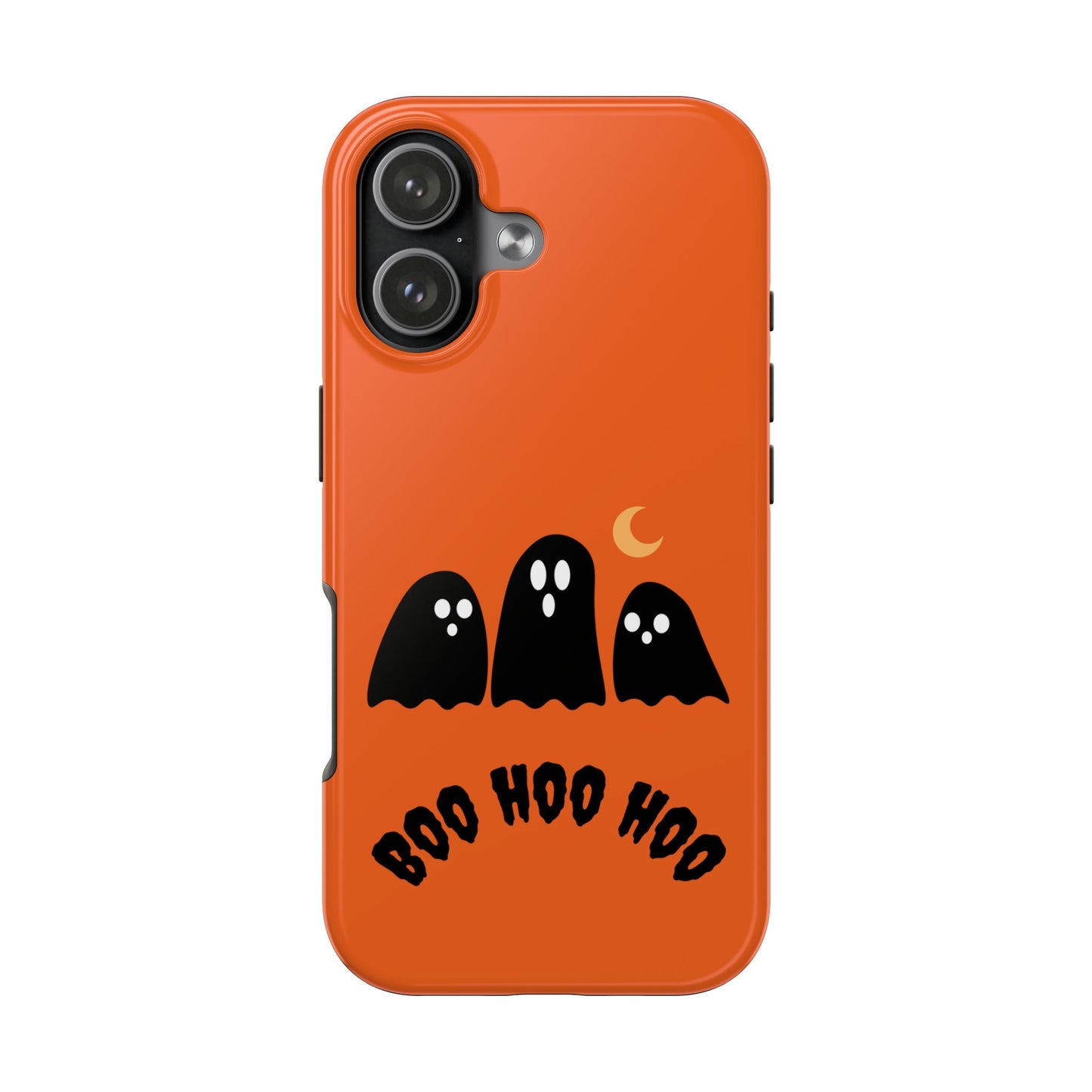 Halloween Ghost Phone Case - Boo Hoo Hoo Design - for iPhone