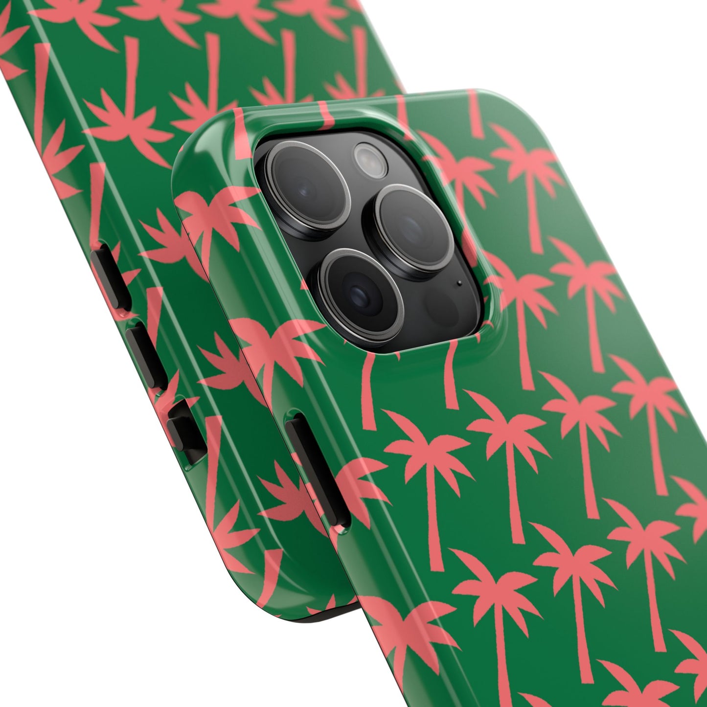 Tropical Palm Pattern for Beach Lovers - Tough Phone Case - for iPhone