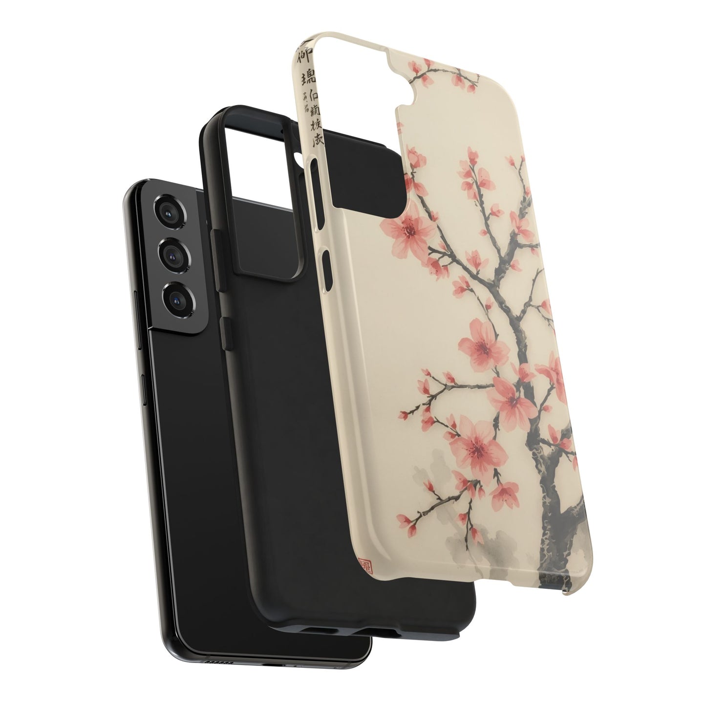 Cherry Blossom Tough Phone Case - Stylish Protection for Nature Lovers