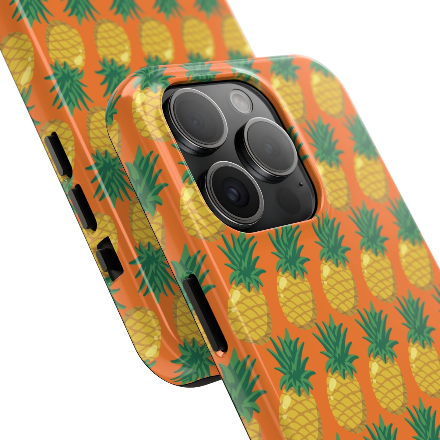 Tough Pineapple Phone Case - Vibrant Tropical Design for Summer Vibes - for iPhone