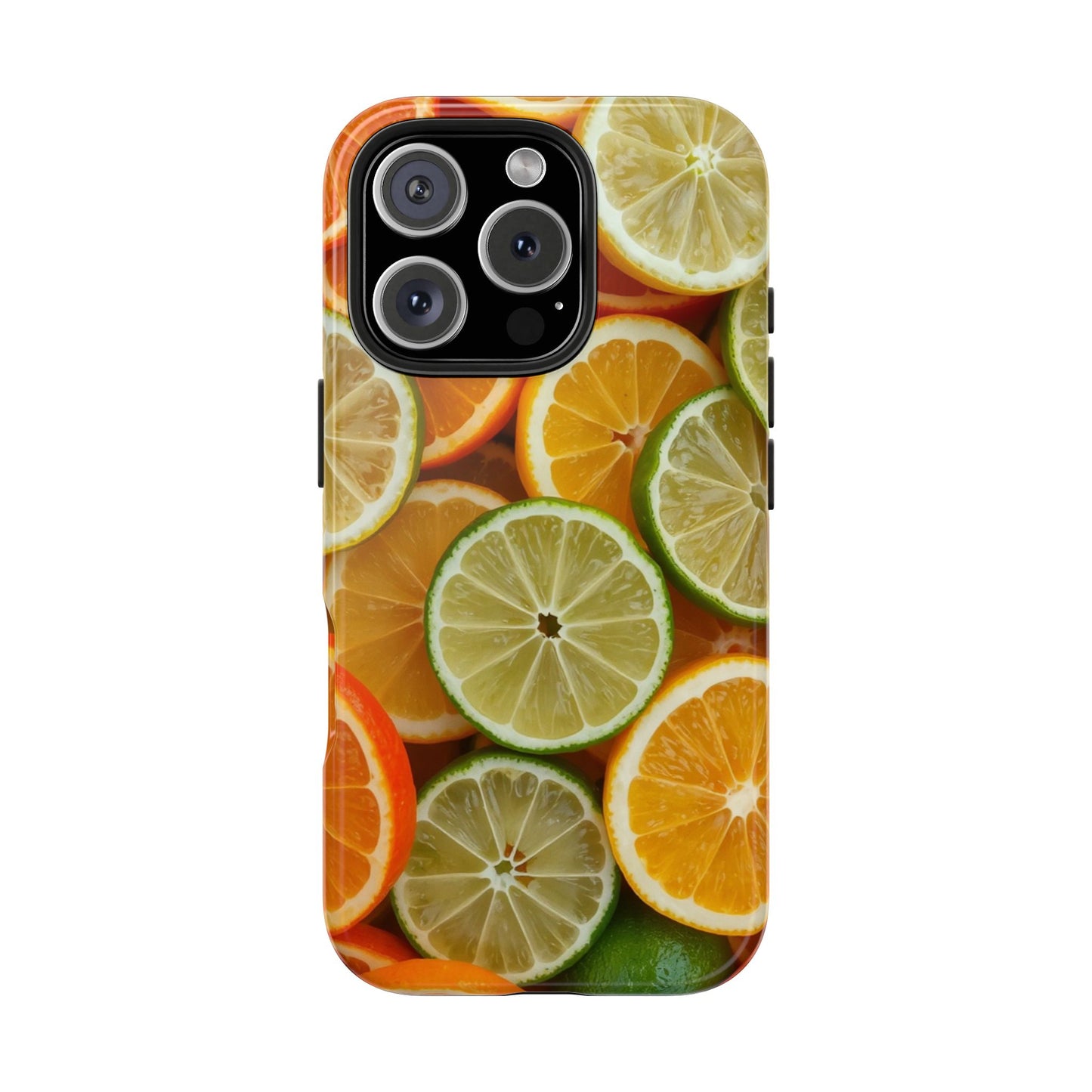 Citrus Slice Tough Phone Case – Vibrant Fruit Design for Summer Fun