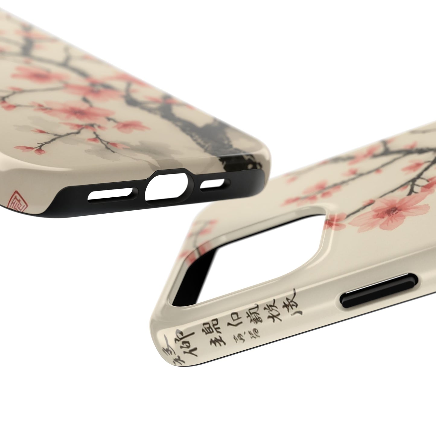 Cherry Blossom Tough Phone Case - Stylish Protection for Nature Lovers