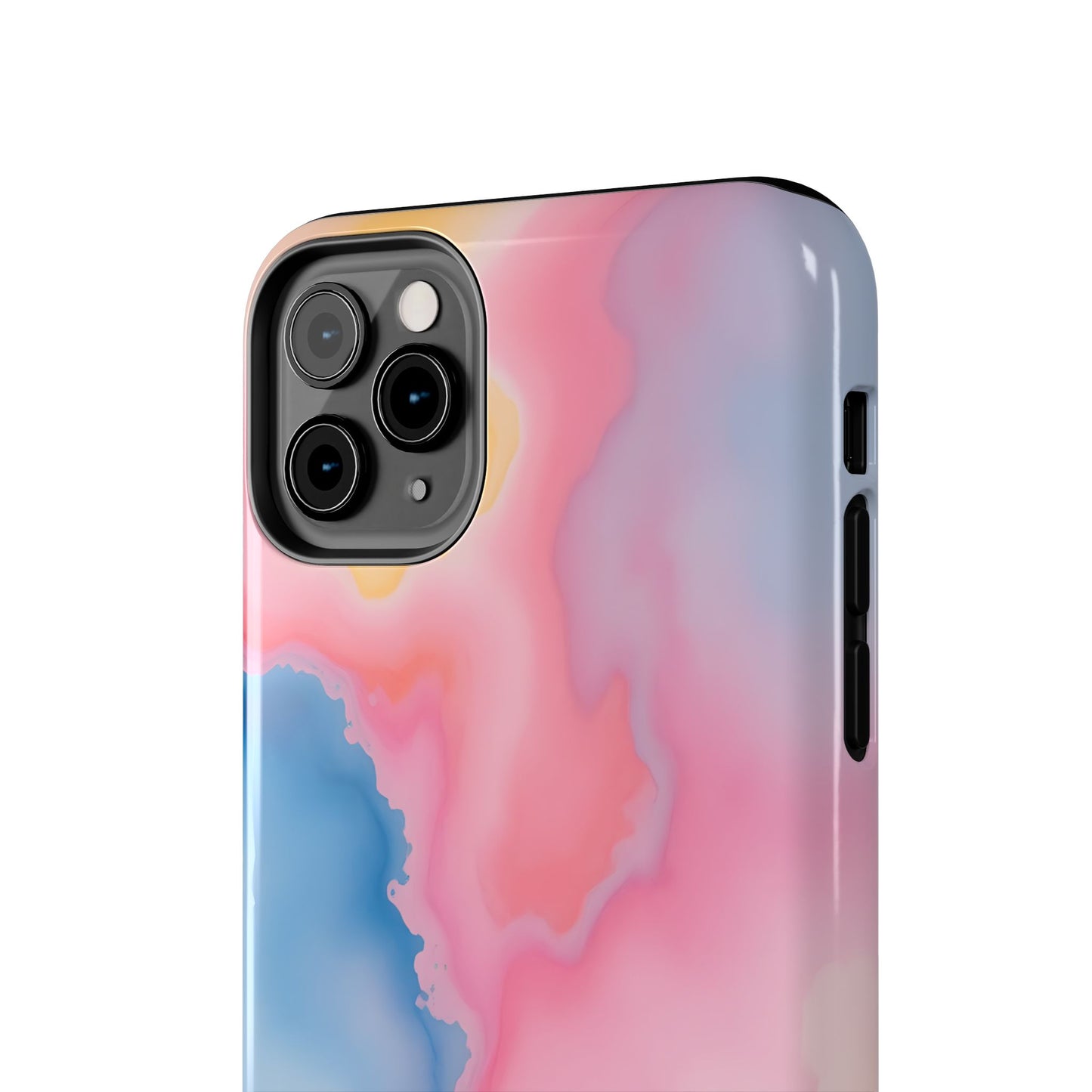 Painted Watercolor Tough Phone Case - Durable Protection with Artistic Vibes - for iPhone