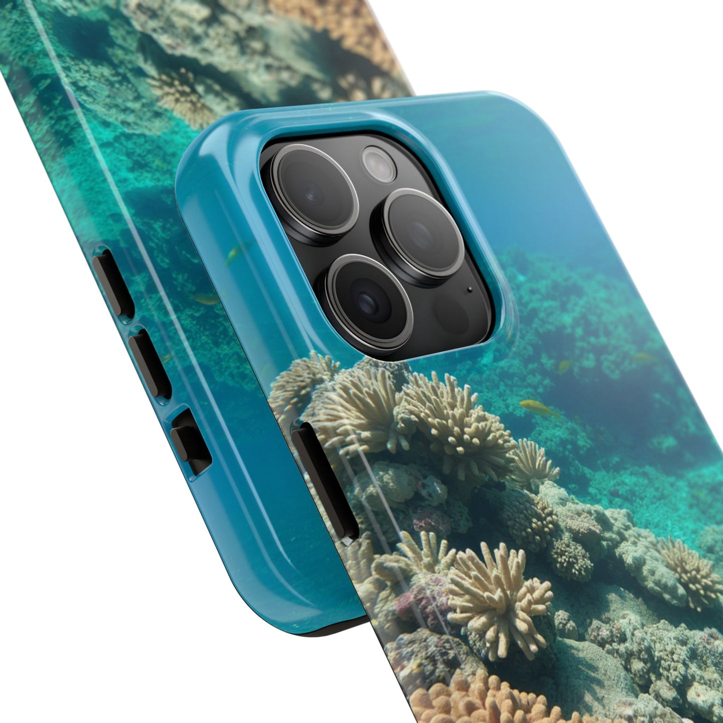 Coral Reef Tough Phone Case - Ocean Vibes Protection for Adventure Lovers
