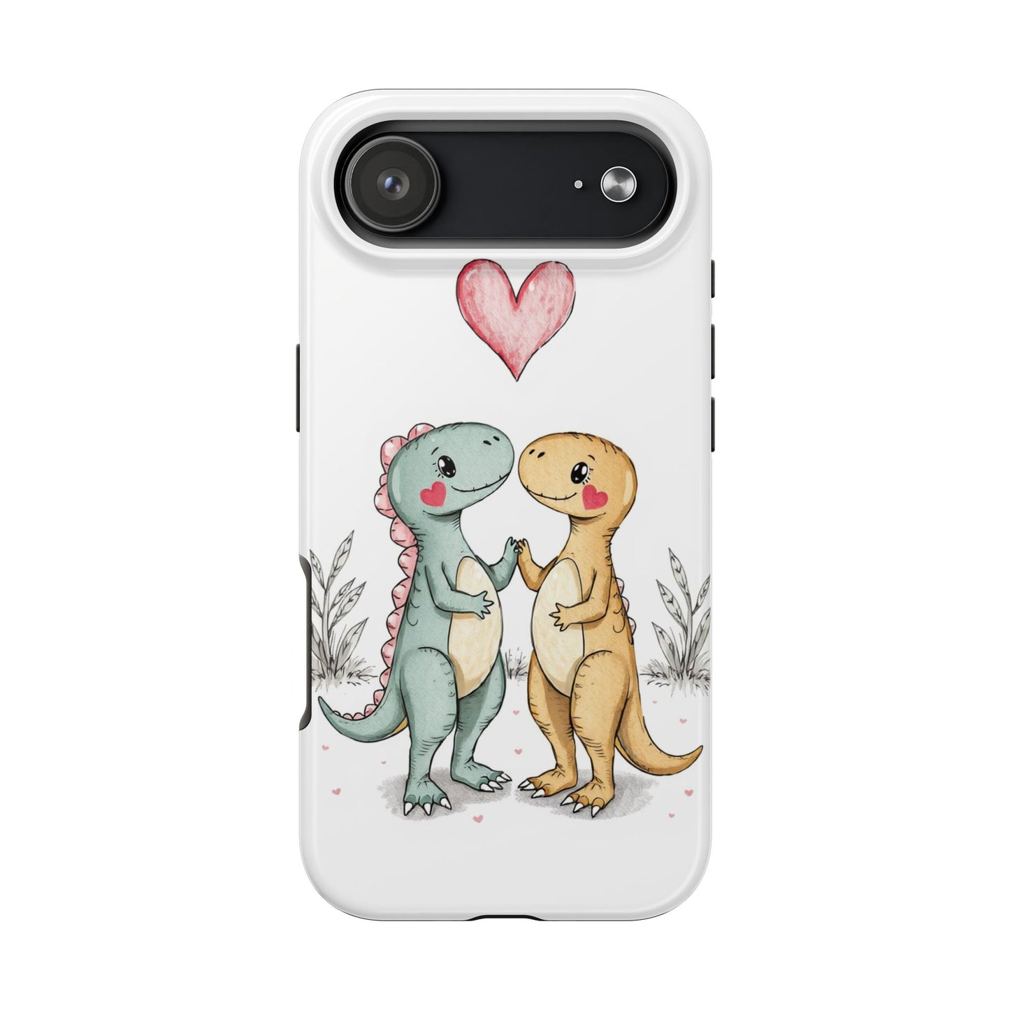 Dino Couples - Tough Phone Case for iPhone