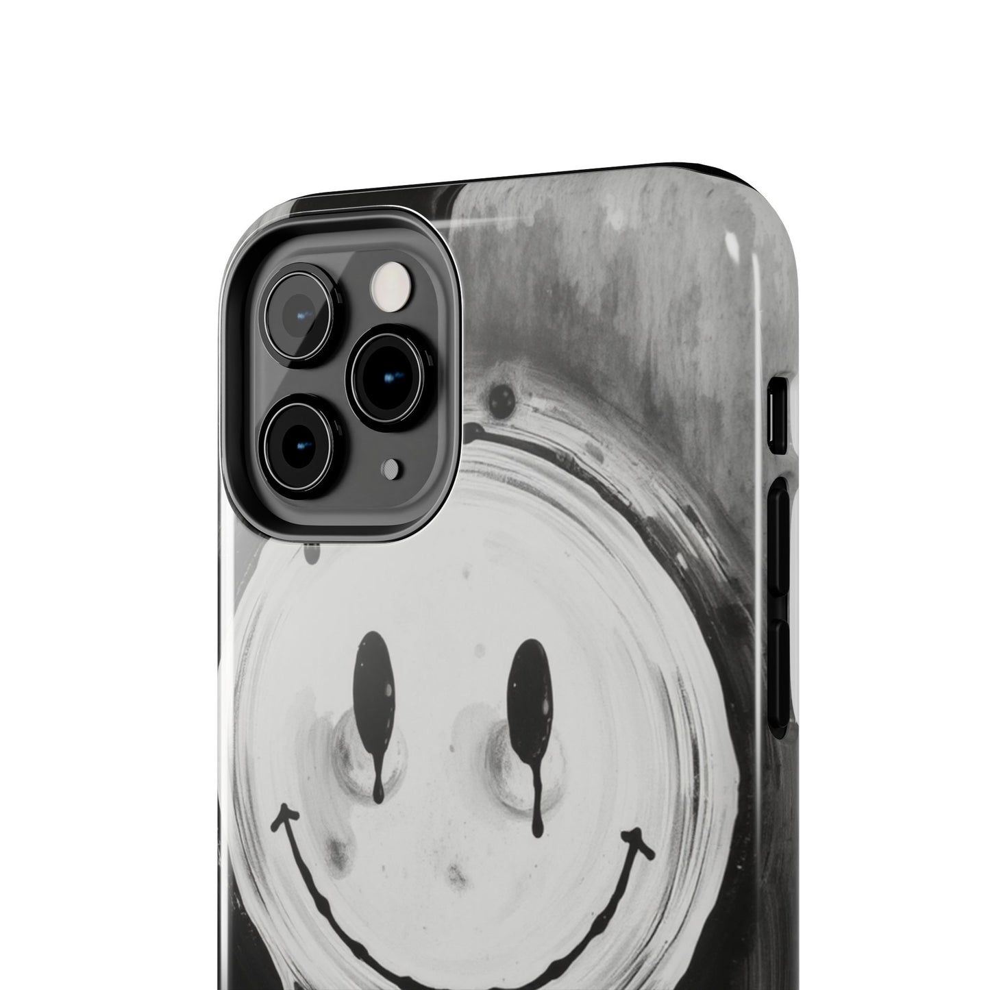 Dripping Smiley Tough Phone Case - Stylish & Durable Protection