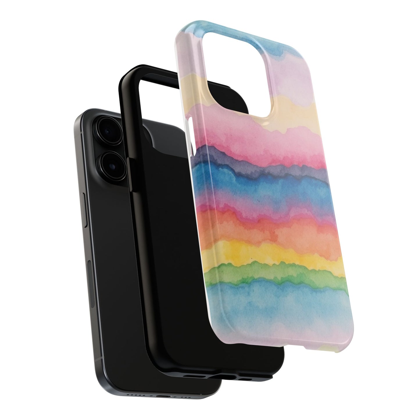 Vibrant Watercolor Phone Case - Tough & Stylish Protection