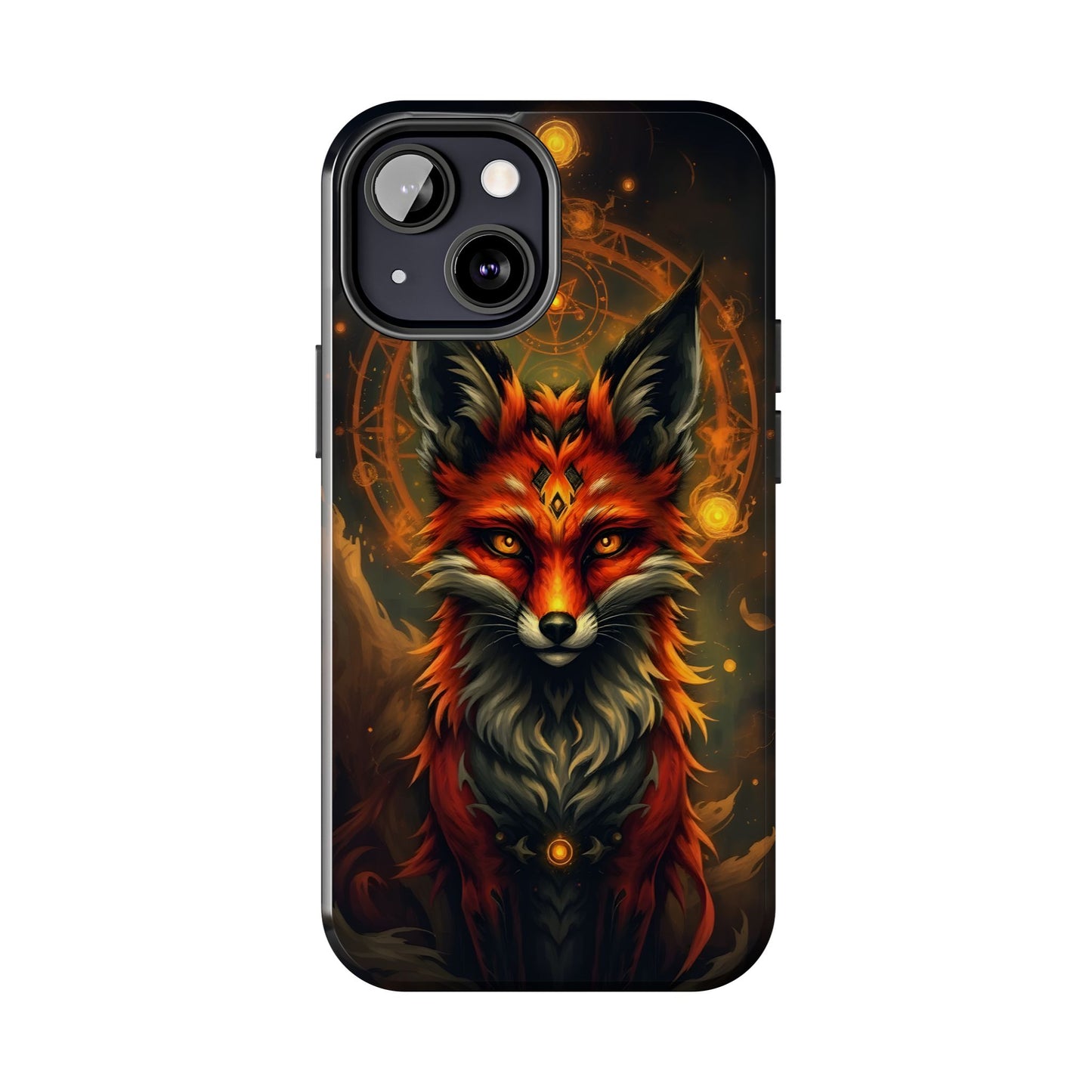 Mystical Fox Tough Phone Case - Durable Protection with Enchanting Design - for iPhone