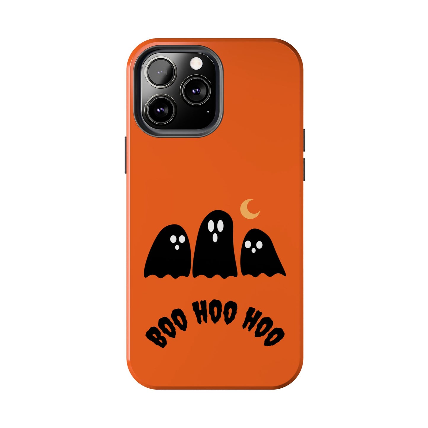 Halloween Ghost Phone Case - Boo Hoo Hoo Design - for iPhone