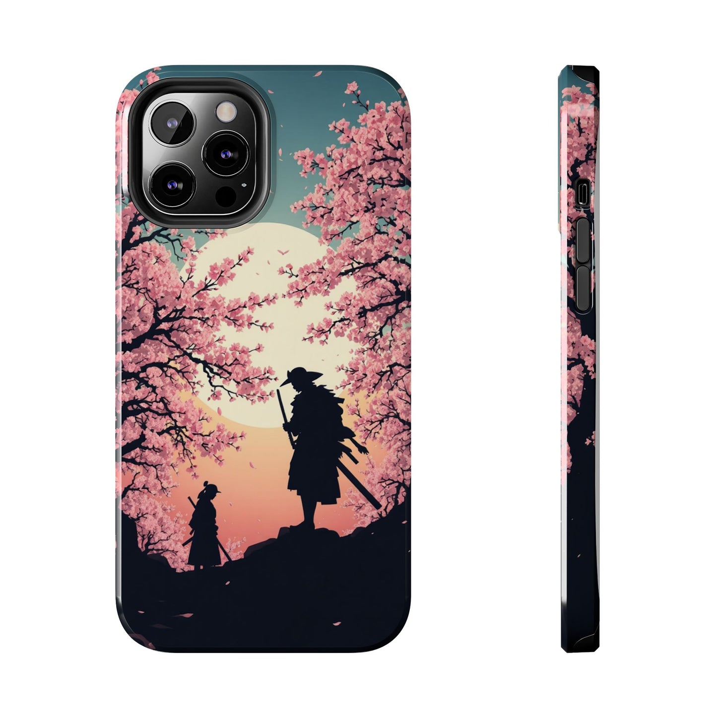 Cherry Blossom Samurai Tough Phone Case
