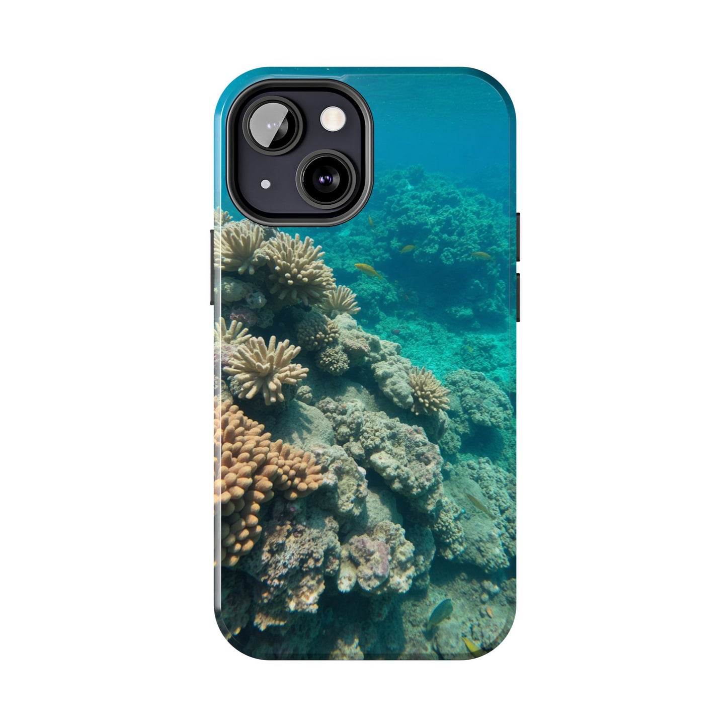 Coral Reef Tough Phone Case - Ocean Vibes Protection for Adventure Lovers