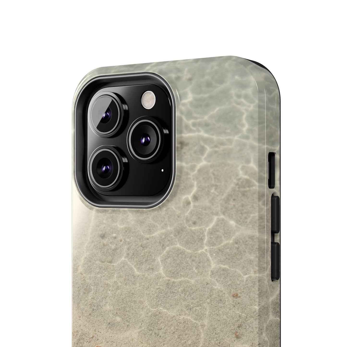 Beach-Inspired Tough Phone Case with Starfish and Seashell Design