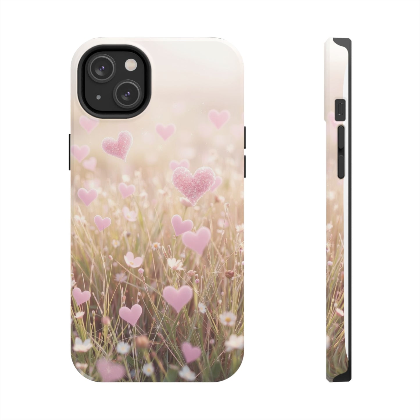 Romantic Hearts Tough Phone Case - Perfect for Lovers and Celebrations