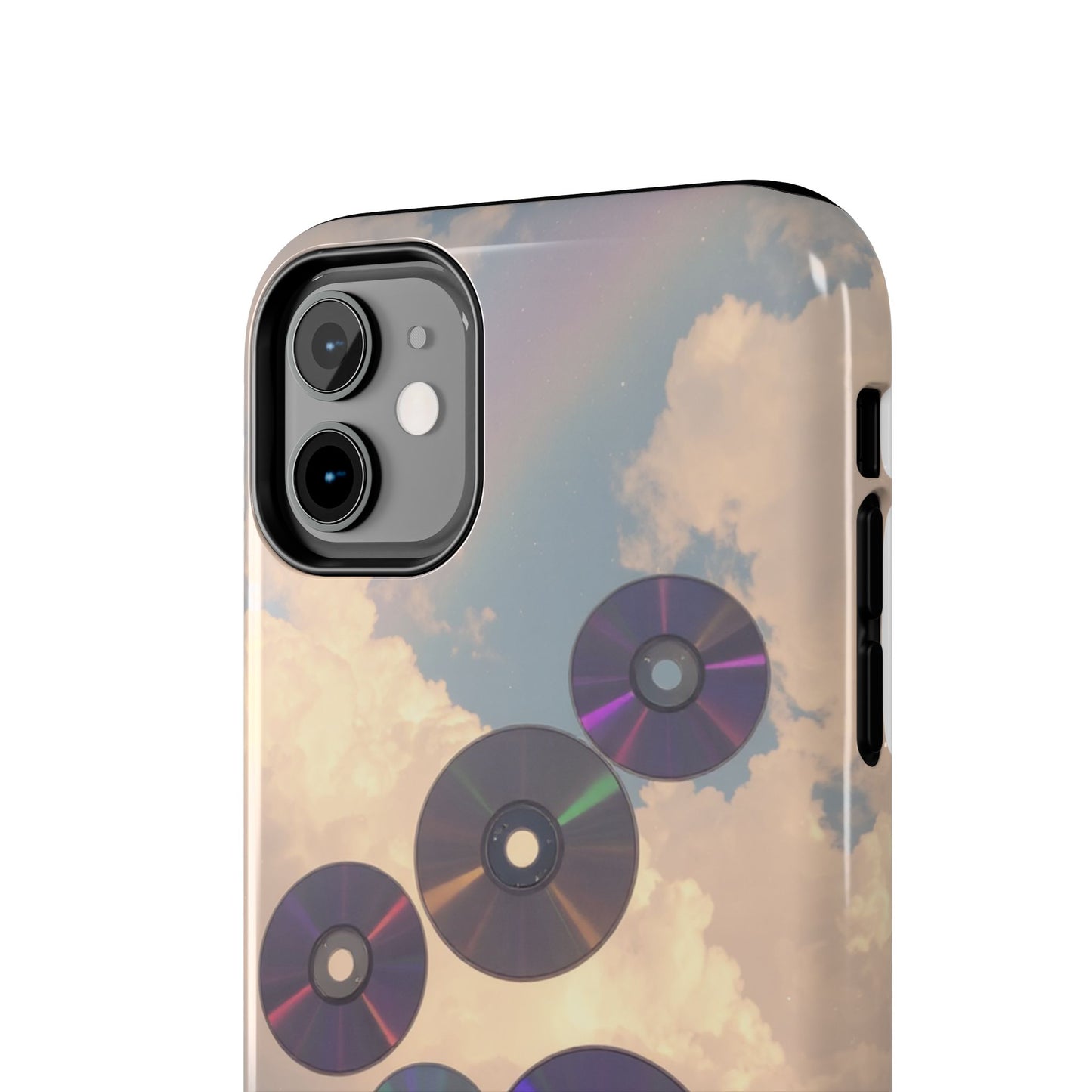 Vibrant Cloud CD Tough Phone Case - Durable and Stylish