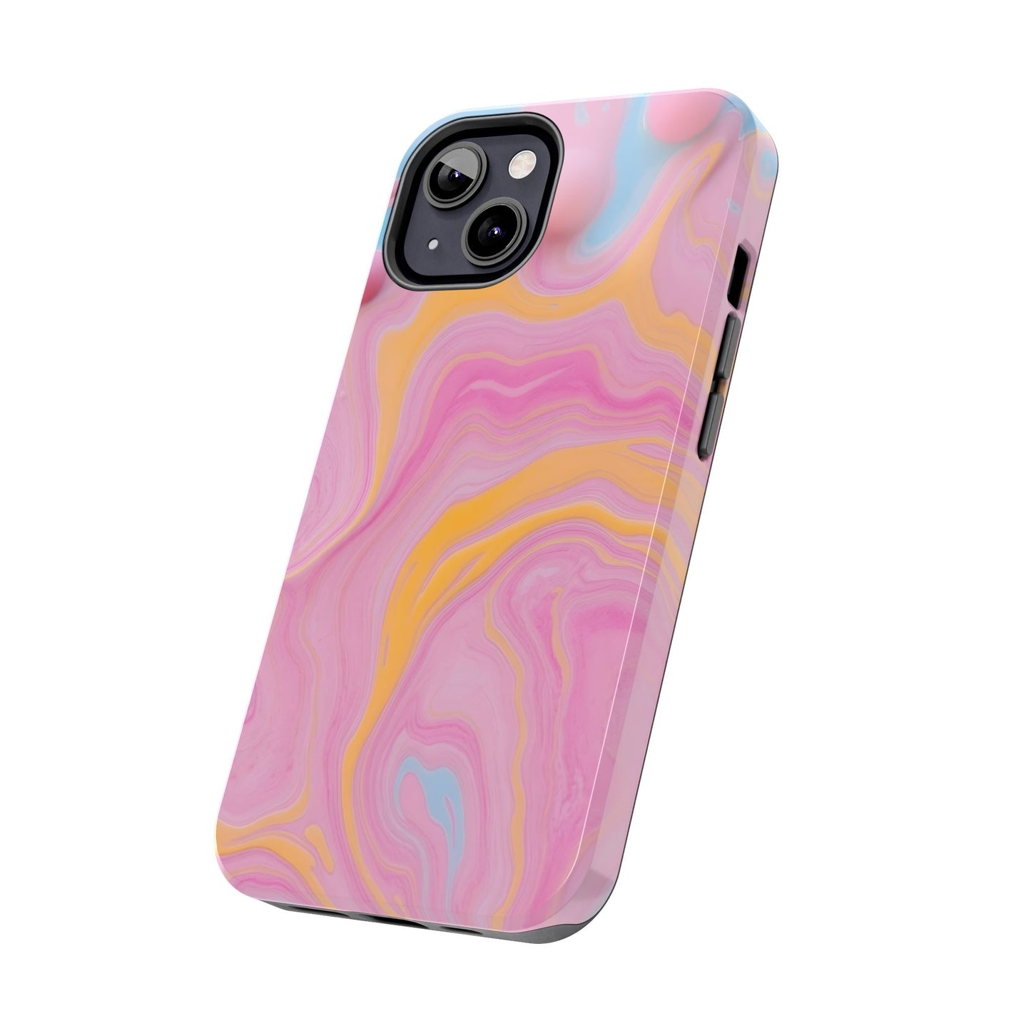 Liquid Candy Abstract Tough Phone Case - Durable Protection with Artistic Design - for iPhone