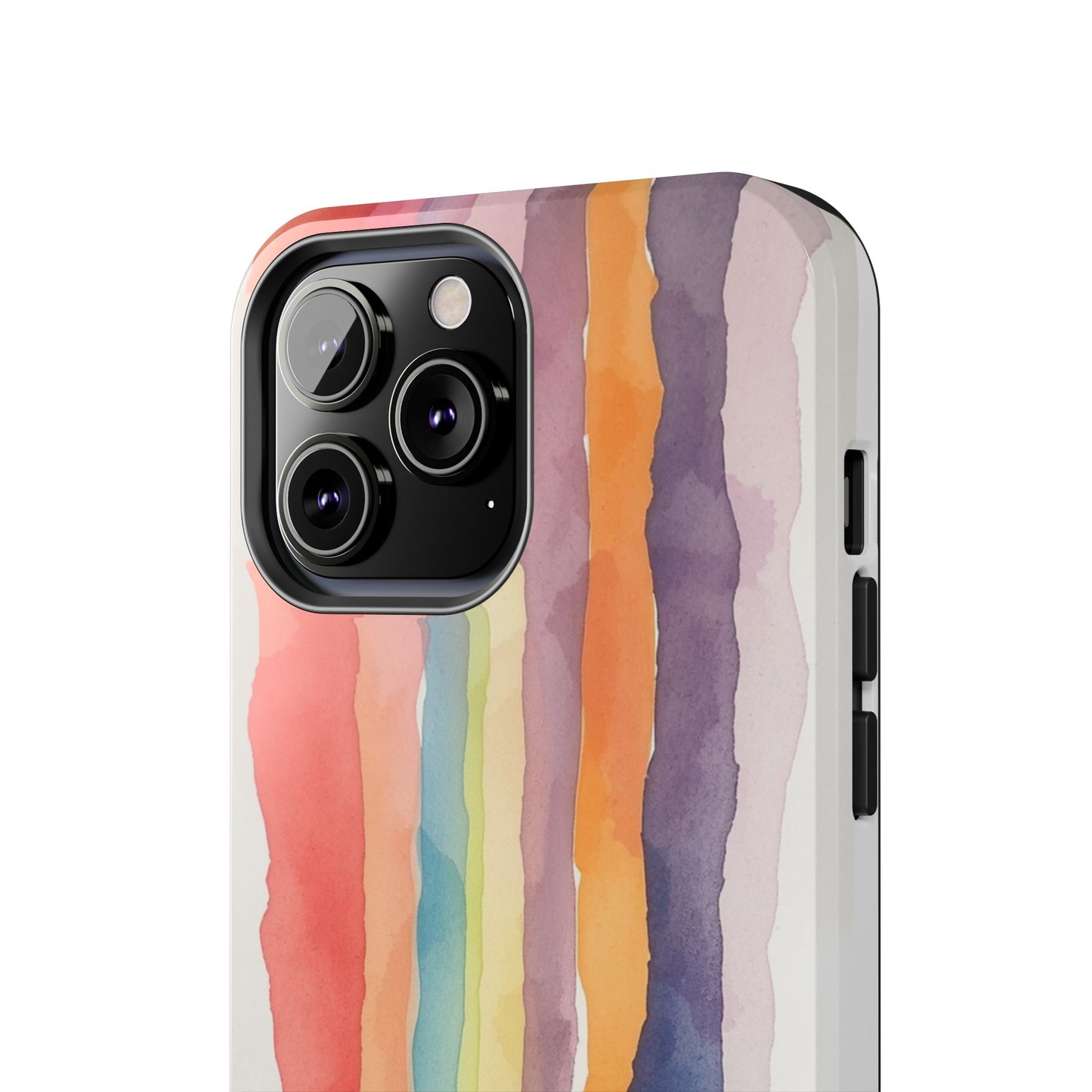 Colorful Watercolor Tough Phone Case - Stylish and Durable Cover for Creative Souls