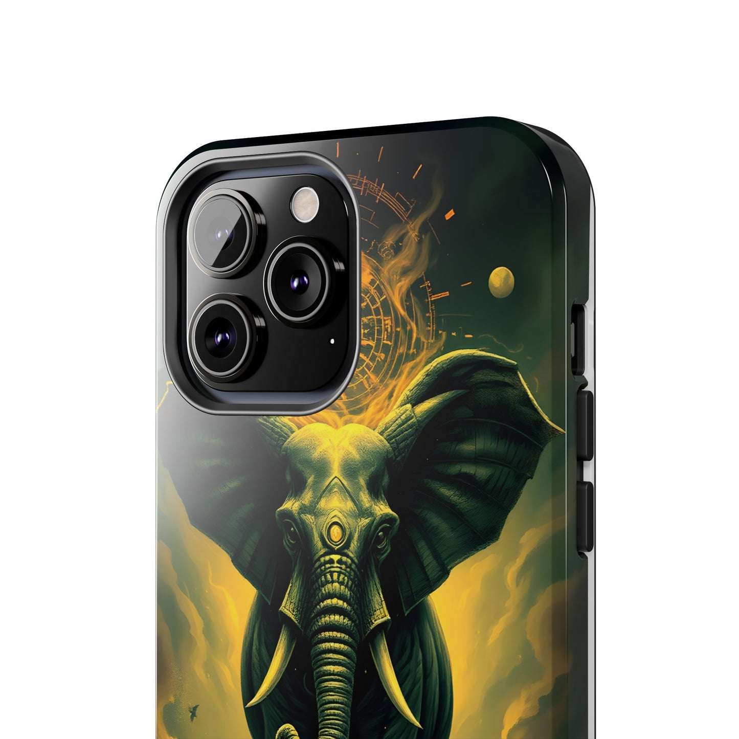 Majestic Elephant Clouds Tough Phone Case - Durable Protection with Bold Design - for iPhone
