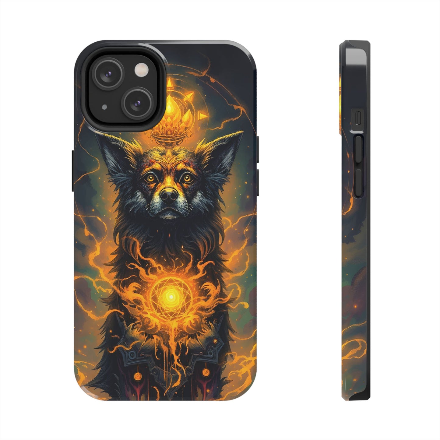 Mystical Dog of Light - Tough Phone Case - Durable Protection with Inspired Artwork - for iPhone
