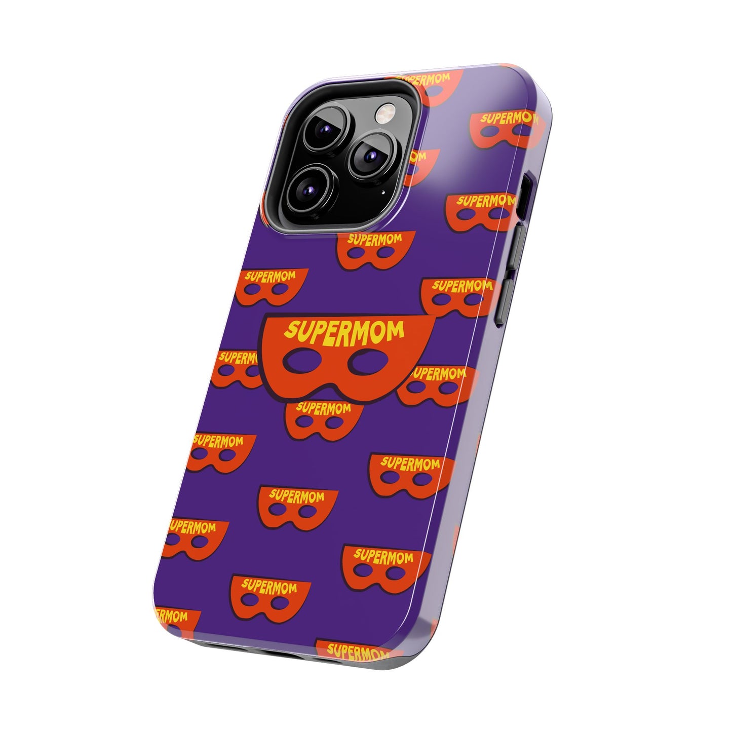 Supermom Tough Phone Case - Durable Protection with Fun Design - for iPhone