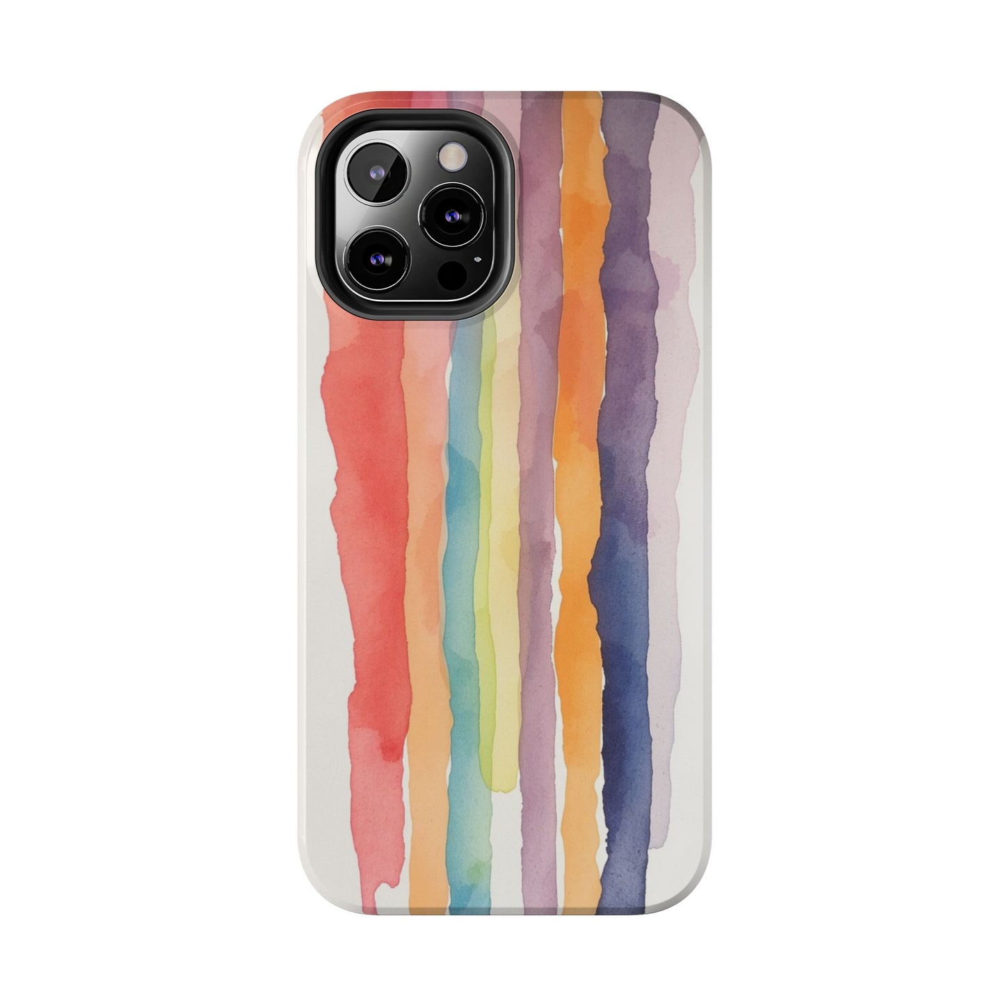 Colorful Watercolor Tough Phone Case - Stylish and Durable Cover for Creative Souls