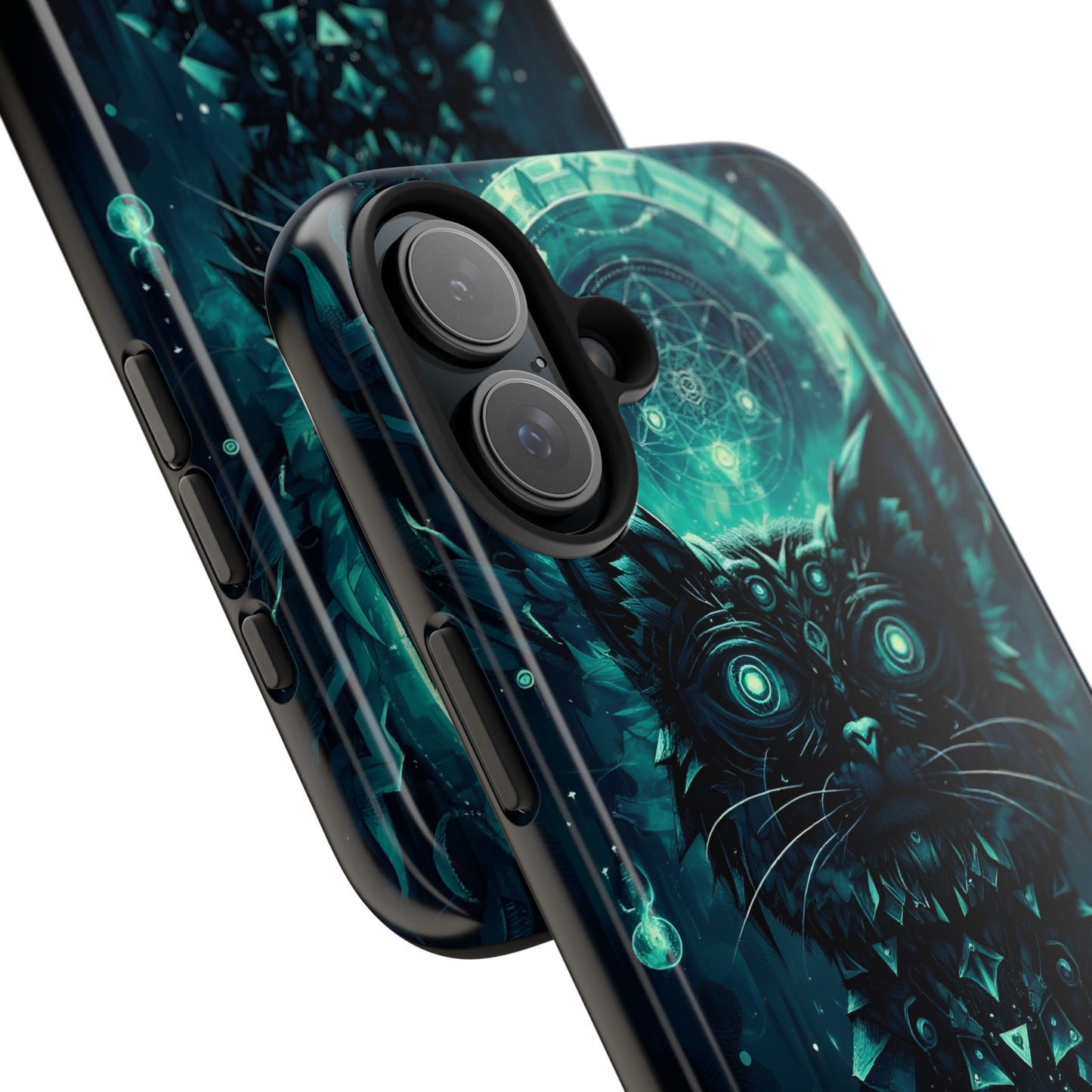 Mystical Dark Cat Phone Case - Tough Protective Cover for Cat Lovers - for iPhone