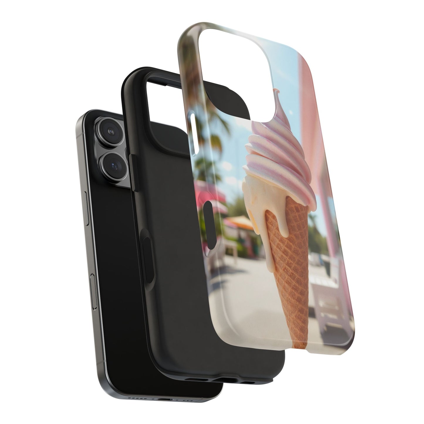 Ice Cream Cone Phone Case – Tough and Stylish Protection