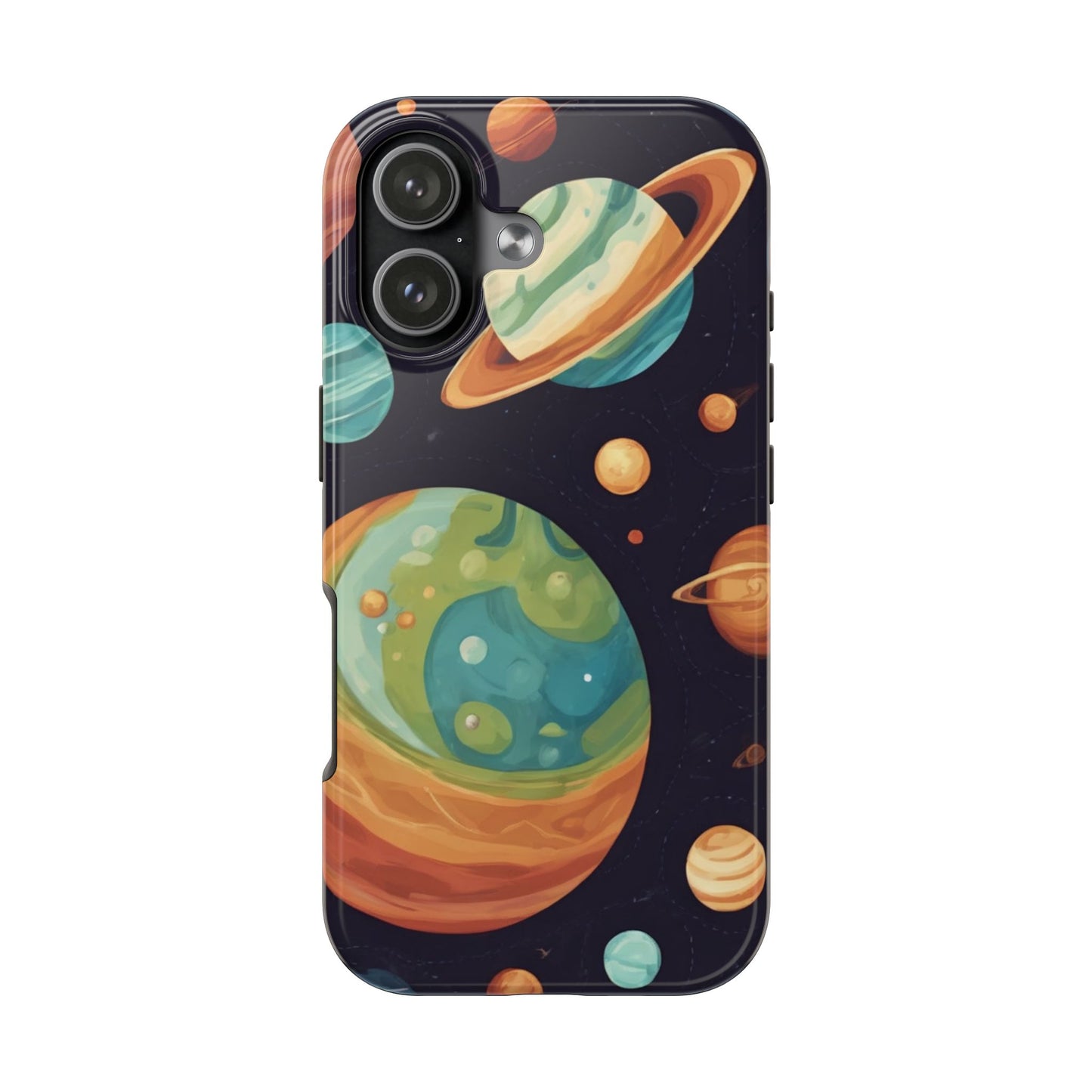 Cosmic Planet Phone Case - Durable Tough Protector for Space Lovers - for iPhone