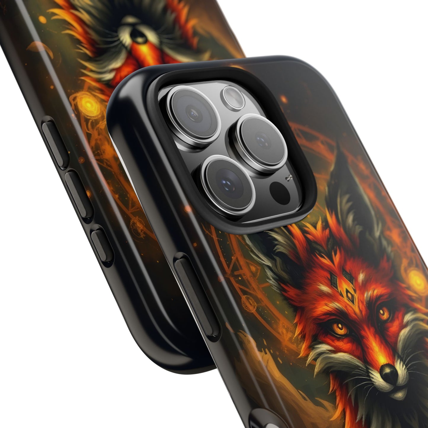 Mystical Fox Tough Phone Case - Durable Protection with Enchanting Design - for iPhone