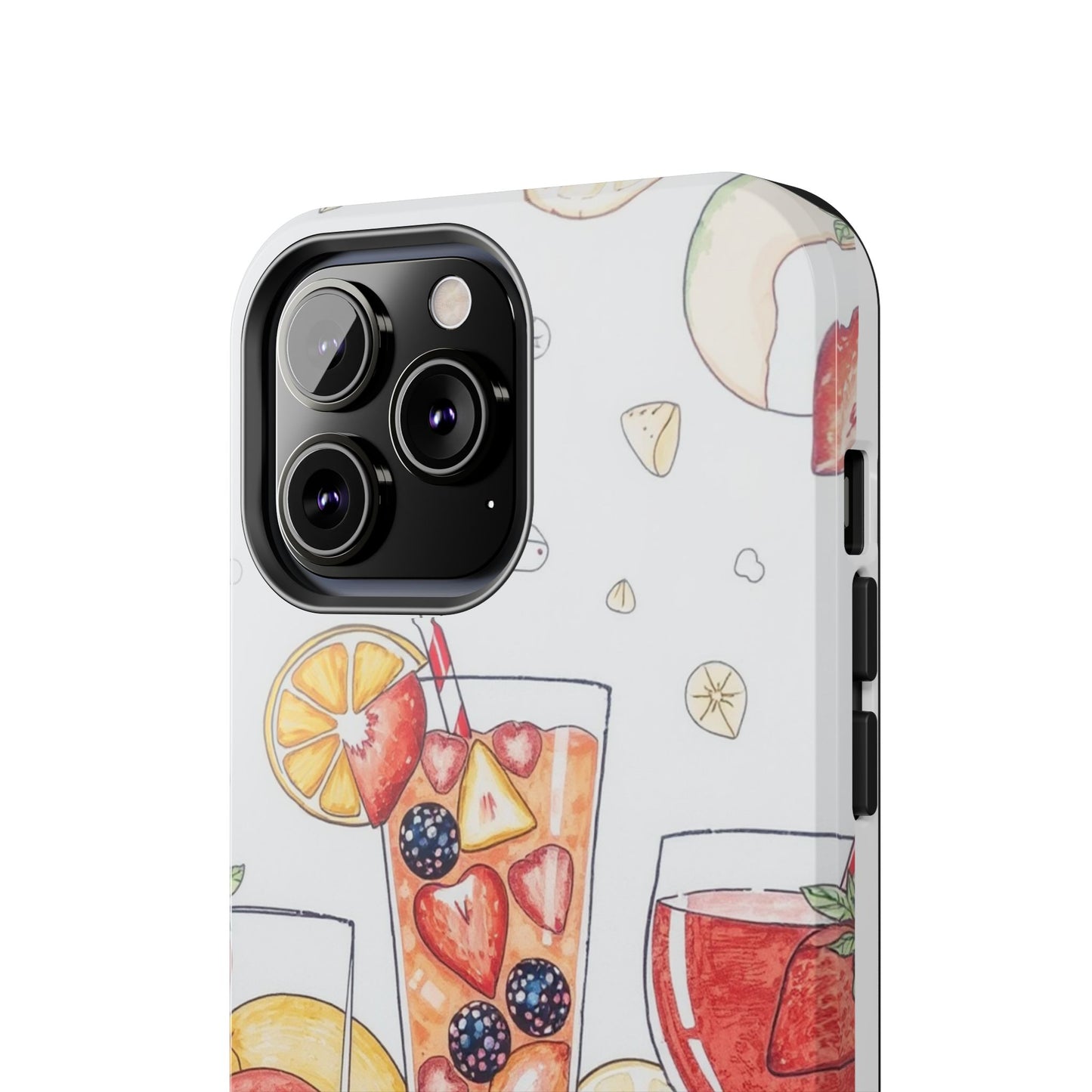 Colorful Fruit Cocktail Tough Phone Case - Perfect for Summer Vibes
